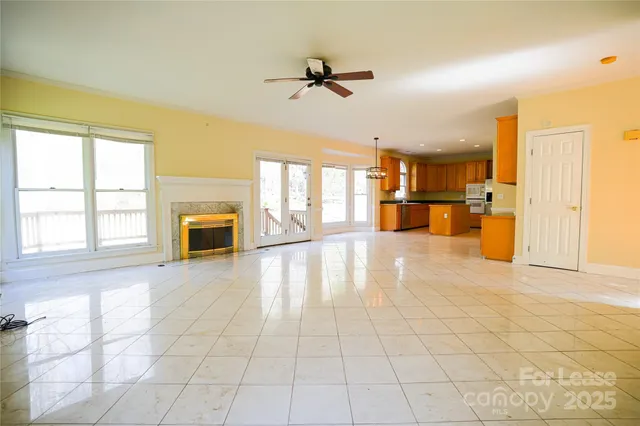 a view of a kitchen with a stove