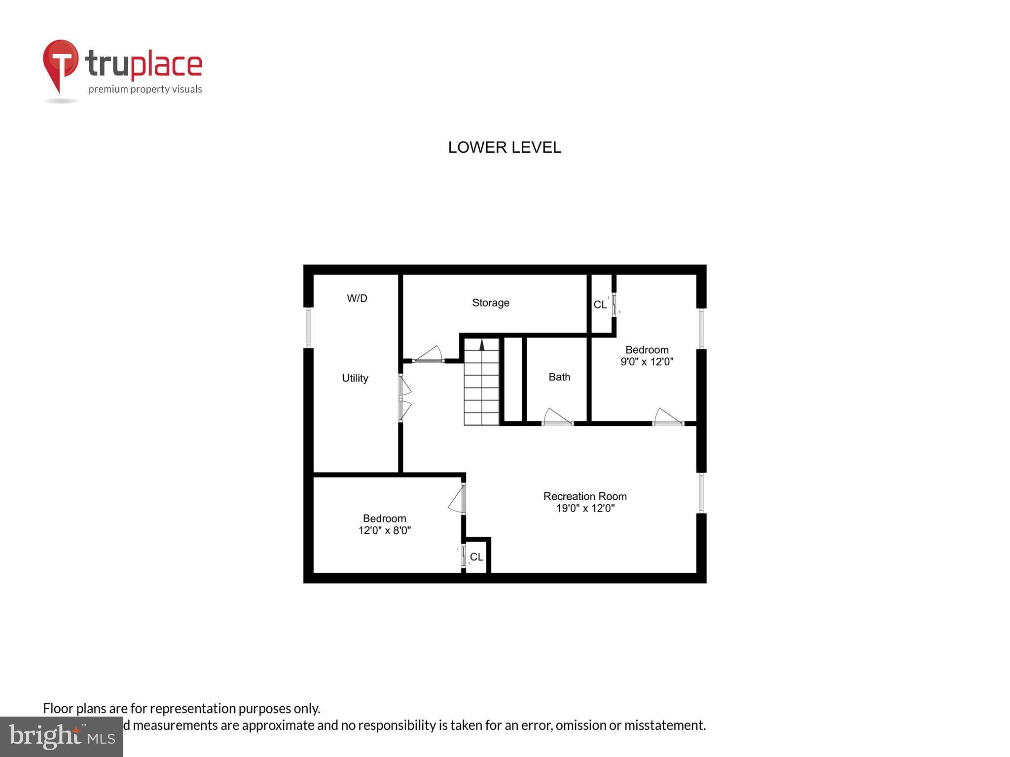2908 Parker Avenue Silver Spring, MD 20902 - Photo 39 of 39 Floor plan for lower level