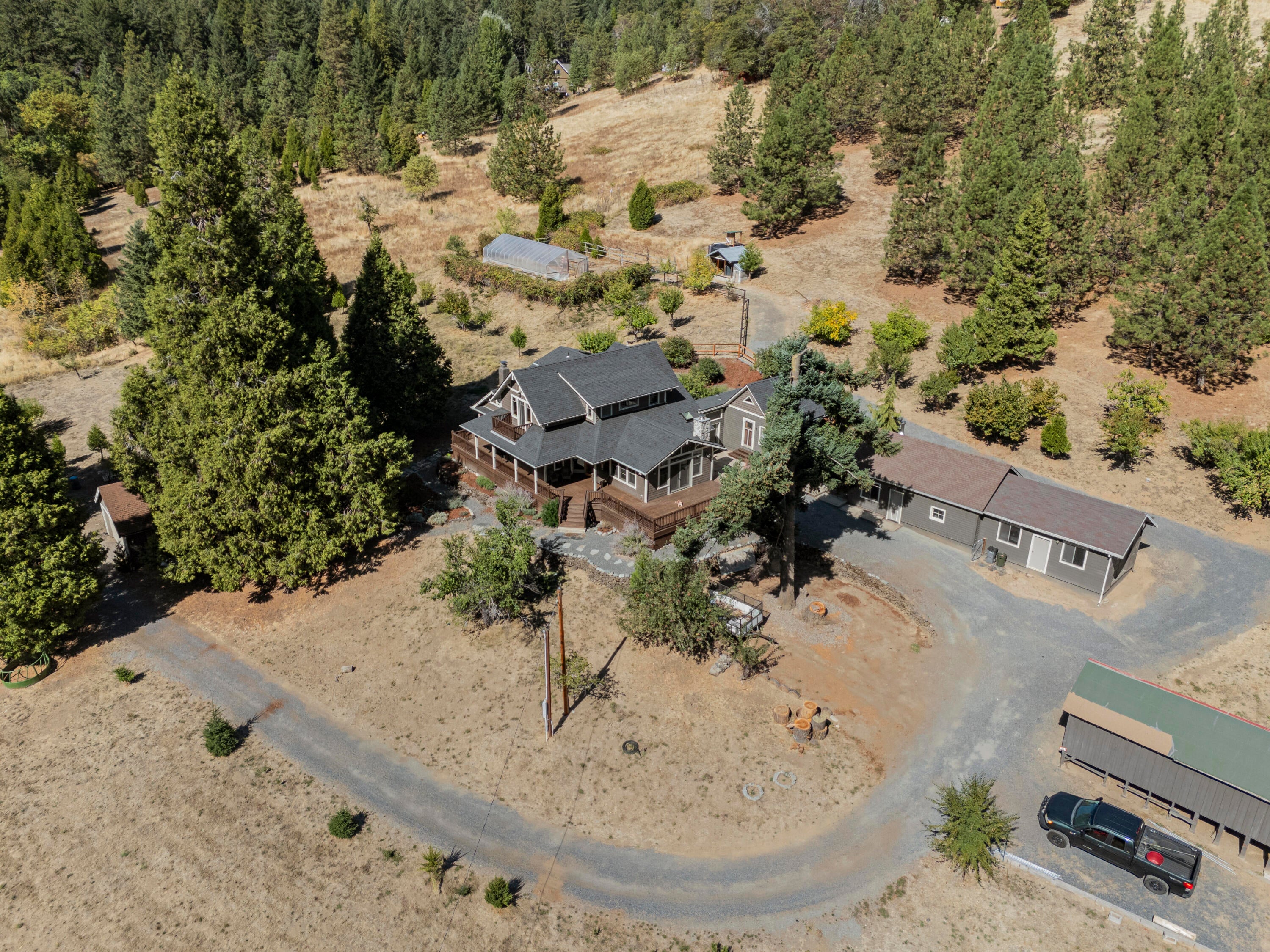 3062 Anderson Creek Road Talent, OR 97540 - Photo 36 of 41 3062 Anderson Ck Rd - Drone - 03