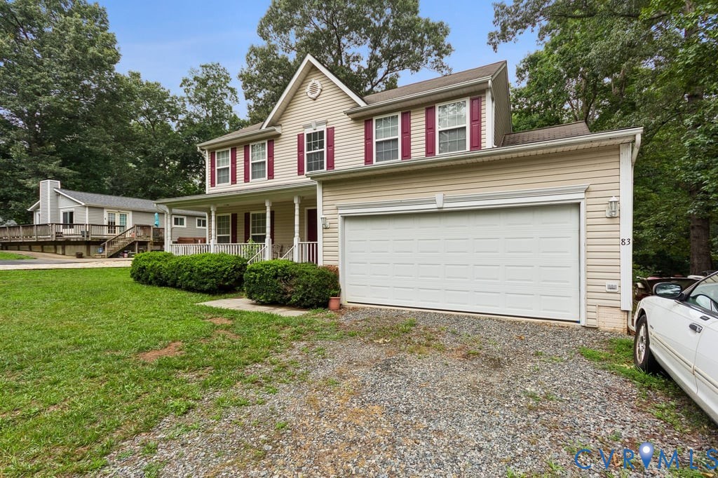 83 Albertson Court Ruther Glen, VA 22546 - Photo 2 of 25 Two-story residence featuring light-colored siding