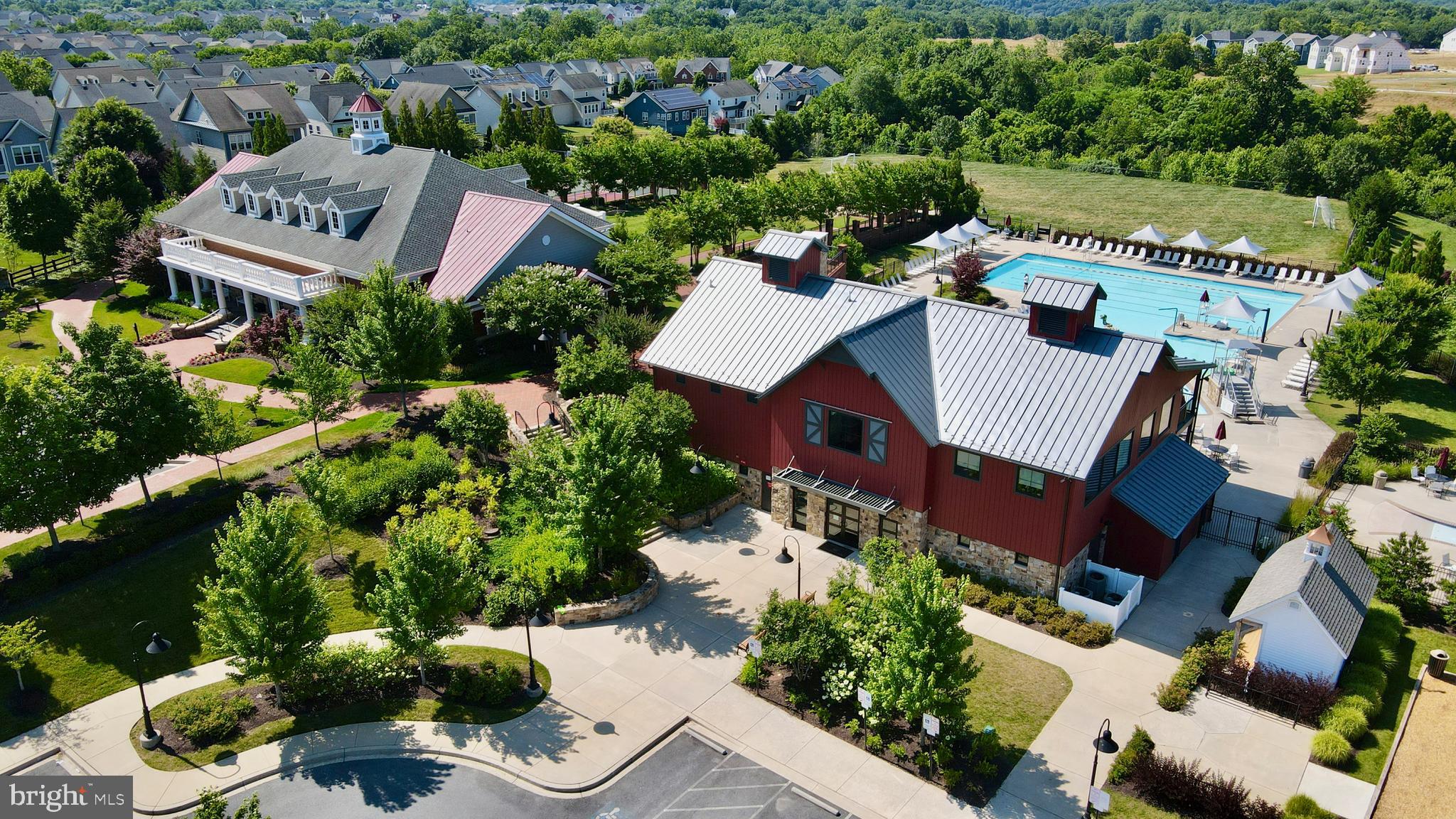 1414 Musgrove Alley Brunswick, MD 21716 - Photo 59 of 64 an aerial view of house with yard swimming pool and outdoor seating