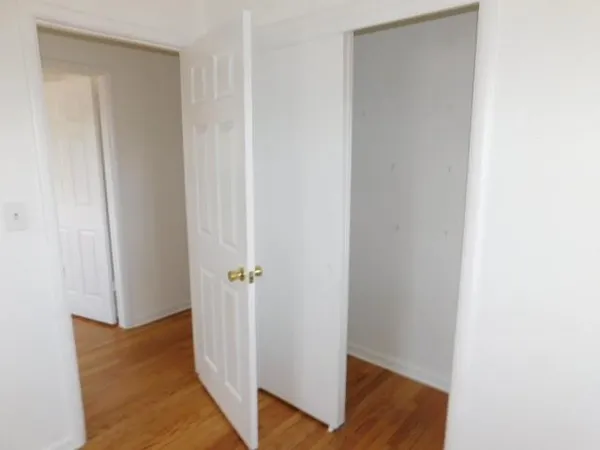 a view of closet area