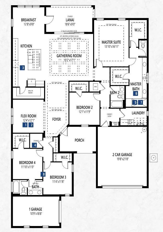 9533 Captiva Circle Boynton Beach, FL 33437 - Photo 27 of 27 Floor plan