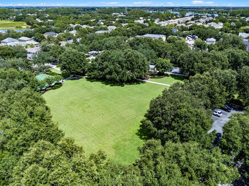6552 Helmsley Circle Windermere, FL 34786 - Photo 49 of 53 an aerial view of residential houses with outdoor space and trees