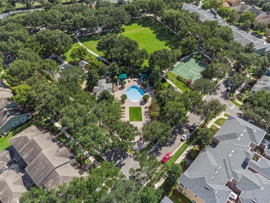 6552 Helmsley Circle Windermere, FL 34786 - Photo 53 of 53 an aerial view of a house with a yard and lake view