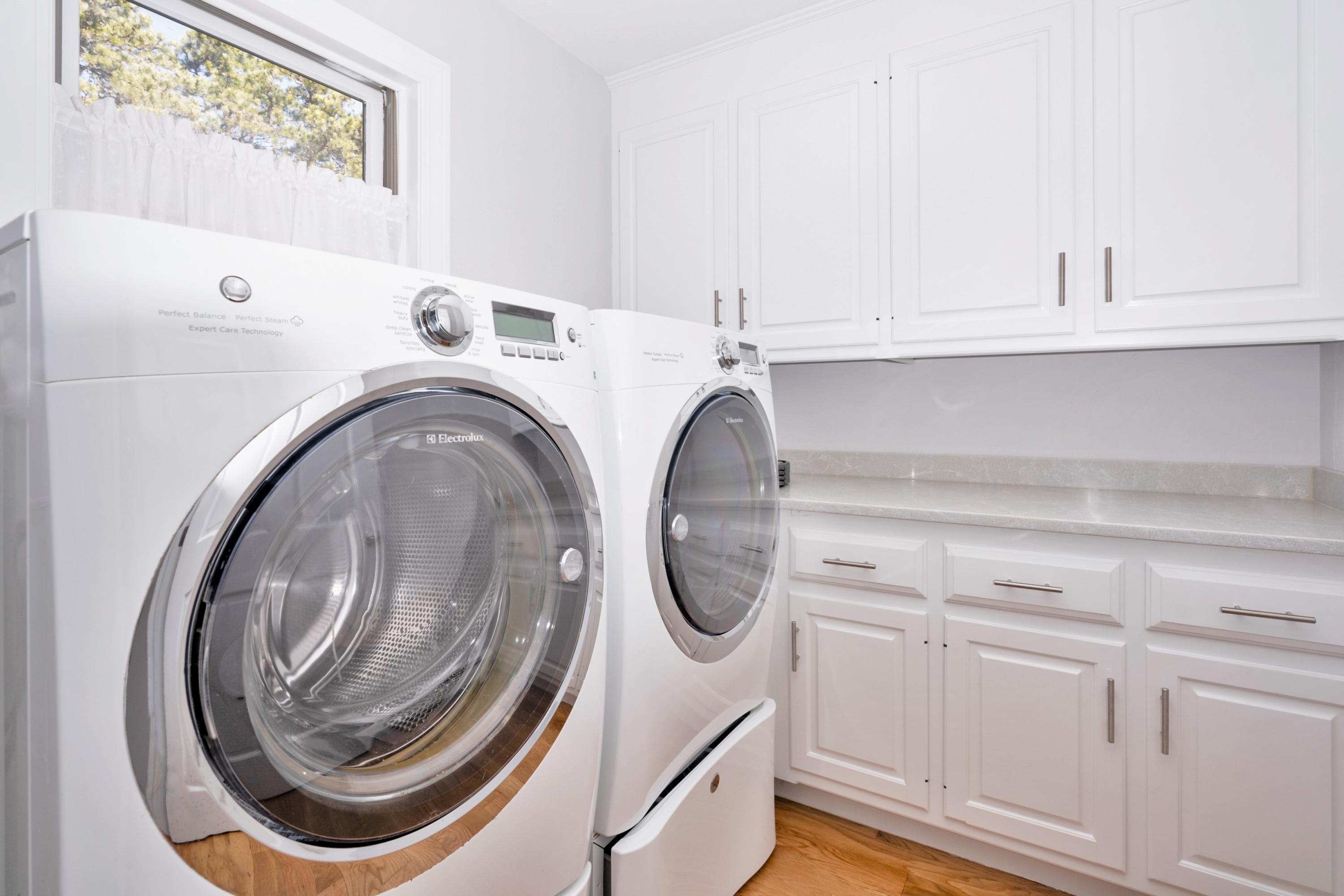 50 Major Doane Road Wellfleet, MA 02667 - Photo 26 of 91 a utility room with dryer and washer