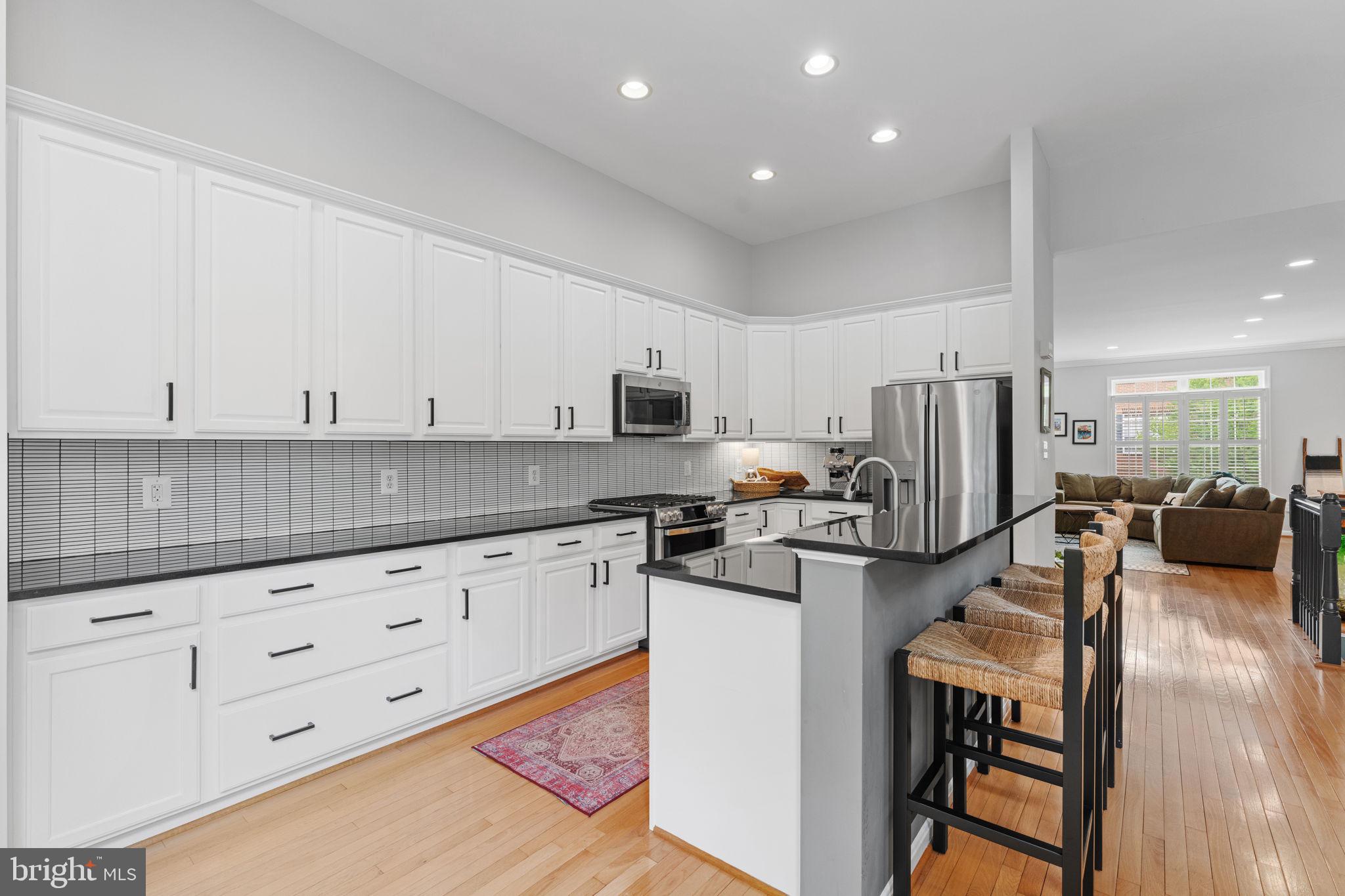 7366 Stream Bluff Way Springfield, VA 22153 - Photo 12 of 46 Updated kitchen with island