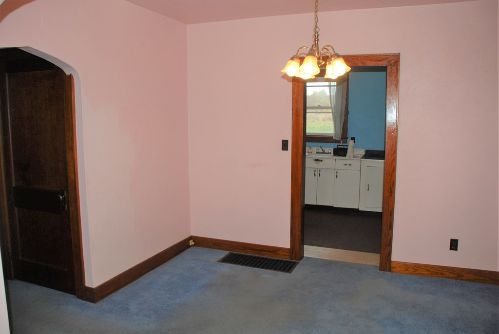 1155 Lawsonham Road Rimersburg, PA 16248 - Photo 30 of 45 wooden floor in an empty room with a mirror