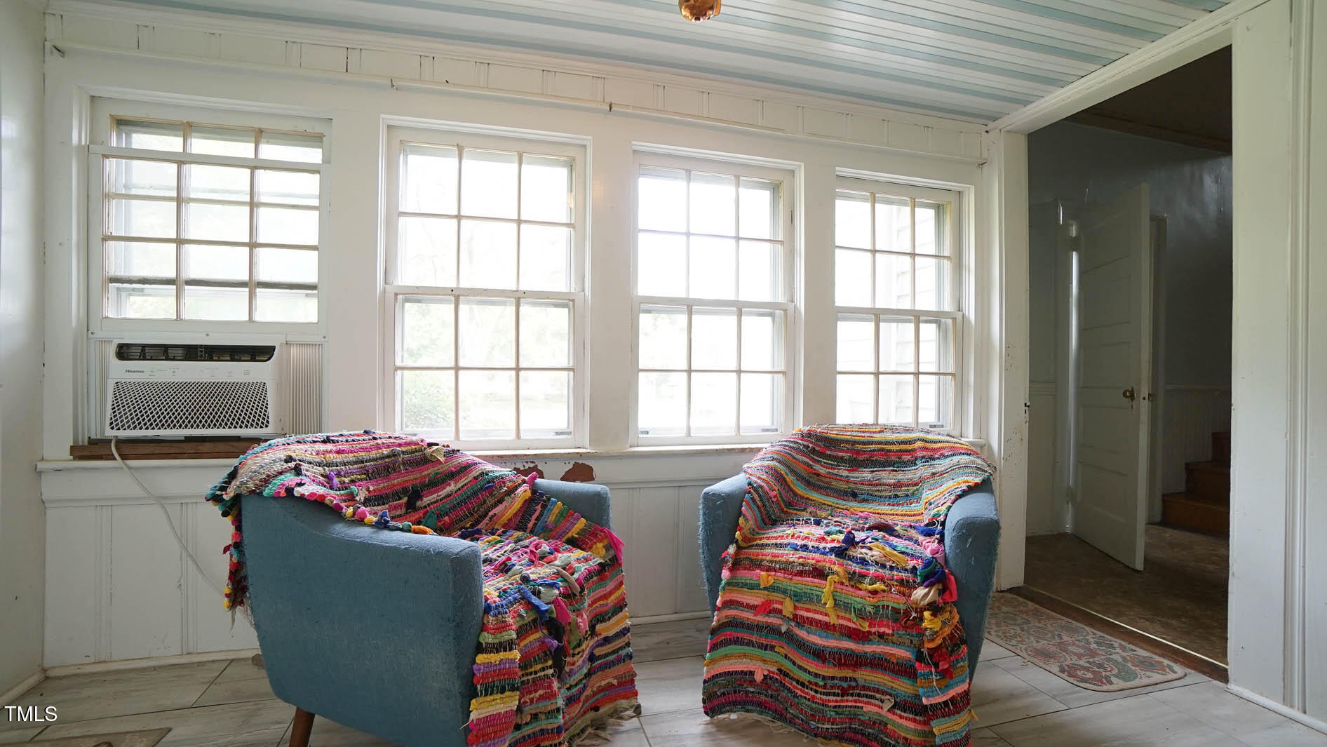 9358 Main Street Castalia, NC 27816 - Photo 49 of 92 a bedroom with two beds and a window