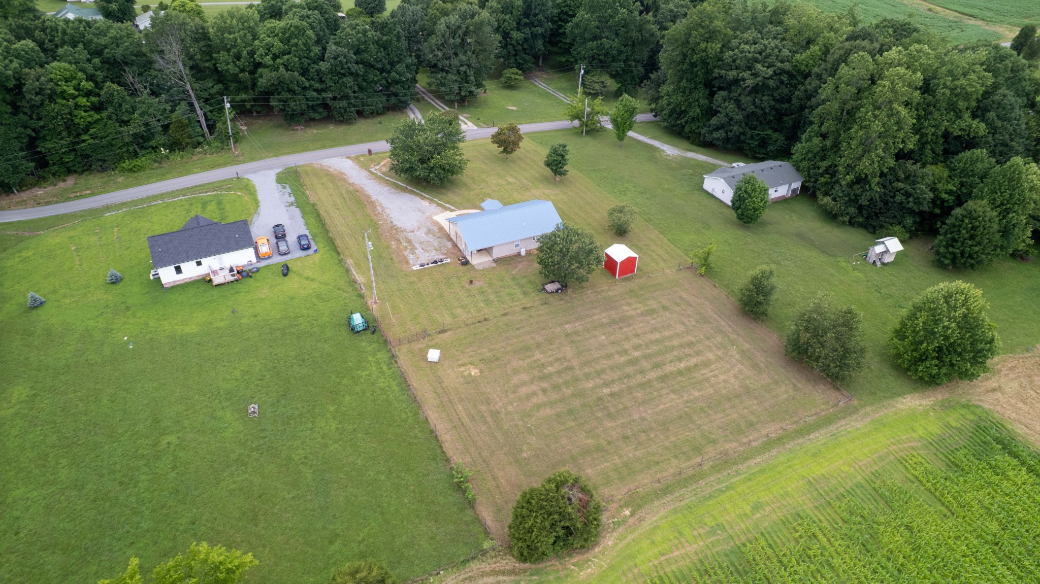 618 Lear Road Portland, TN 37148 - Photo 5 of 29 a view of a lake with a yard