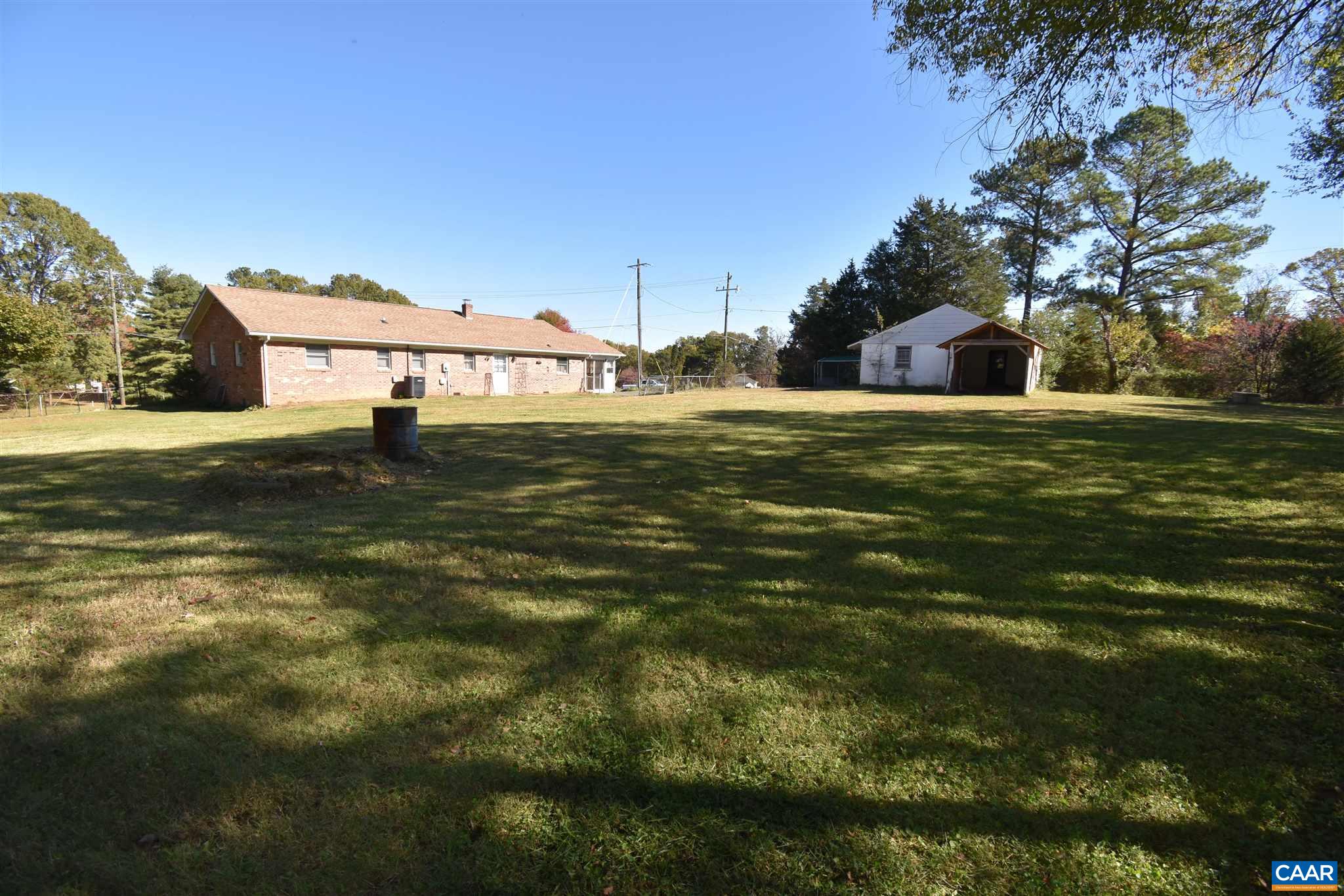 26 Warmar Road Ruckersville, VA 22968 - Photo 7 of 30 a white house with a big yard