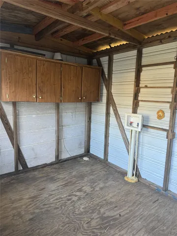 a view of a storage & utility room