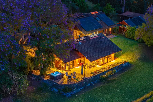 a view of an outdoor space pool patio and outdoor seating