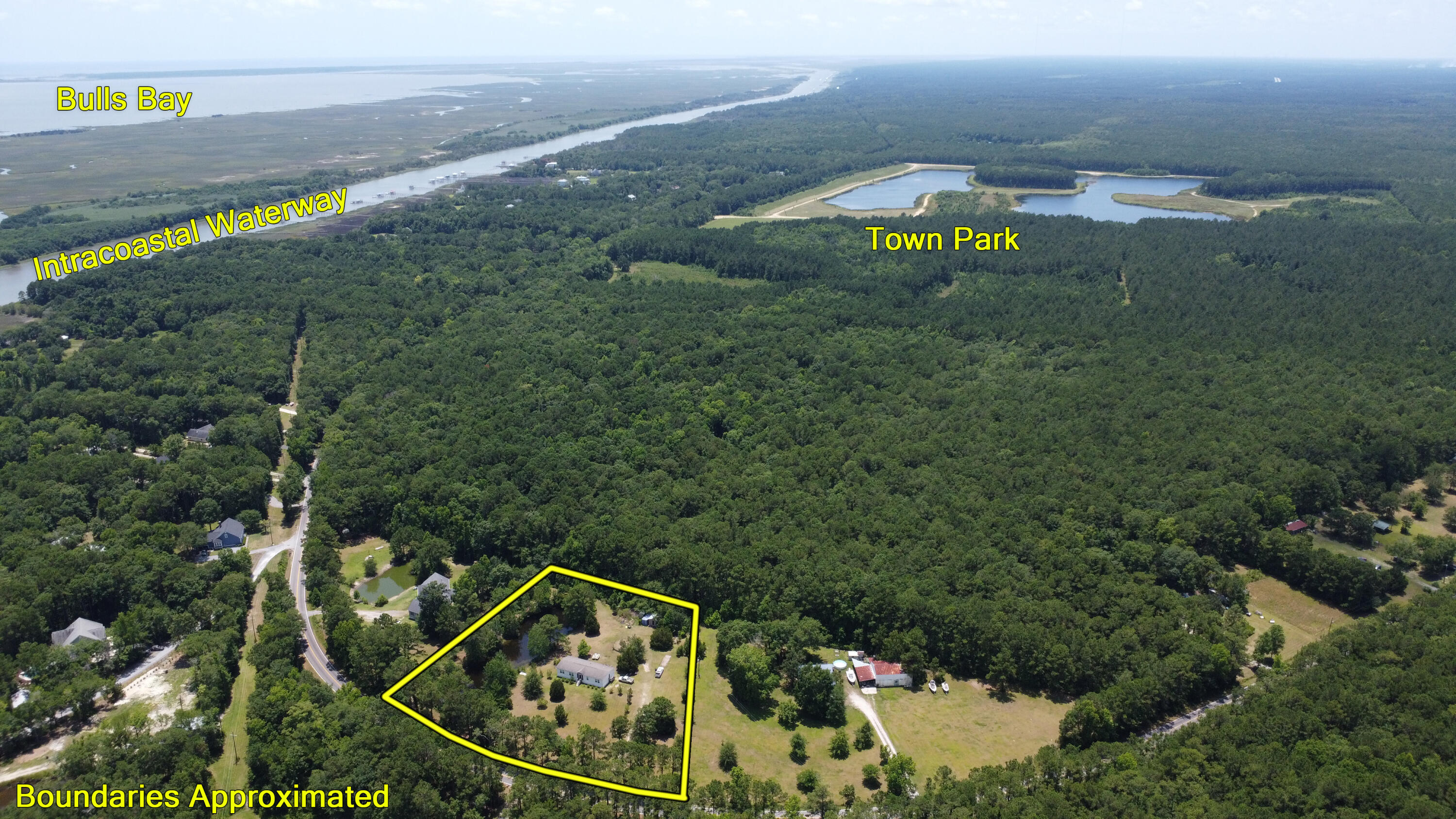 8142 Doar Road Awendaw, SC 29429 - Photo 25 of 31 22-Aerial-Park
