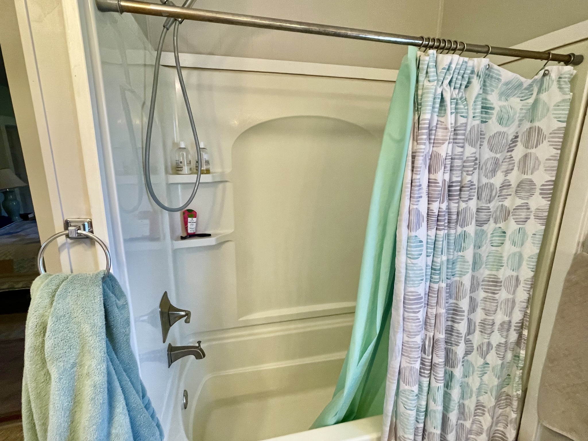 319 Jim Jackson Road Humboldt, TN 38343 - Photo 17 of 63 a bathroom with a shower and a mirror