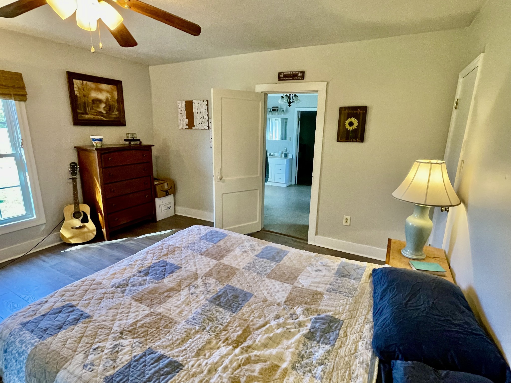 319 Jim Jackson Road Humboldt, TN 38343 - Photo 25 of 63 a bedroom with a bed and a flat screen tv