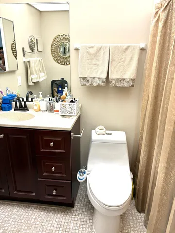 a bathroom with a sink and a toilet
