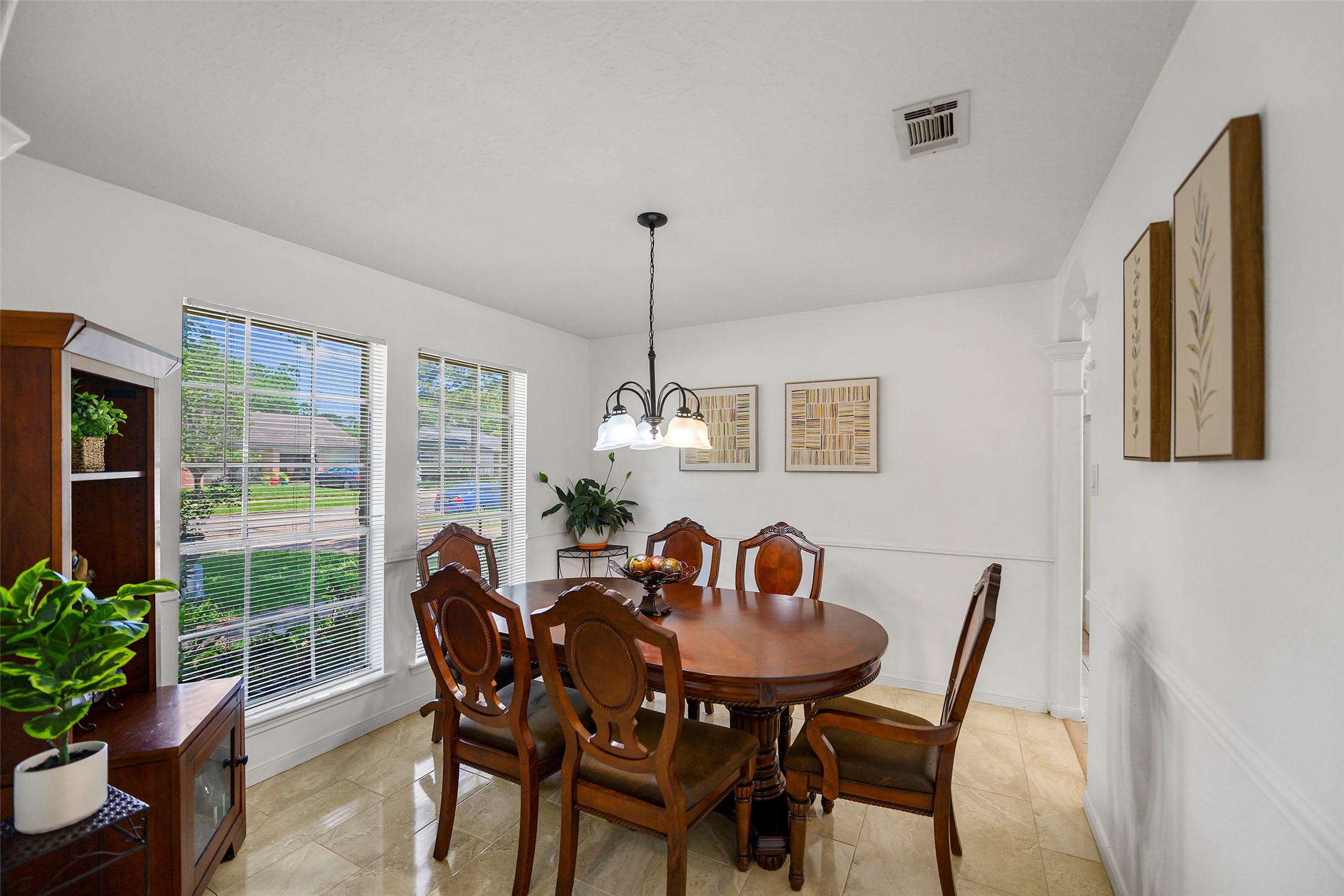 6815 River Mill Drive Spring, TX 77379 - Photo 5 of 33 a view of a dining room with furniture window and outside view