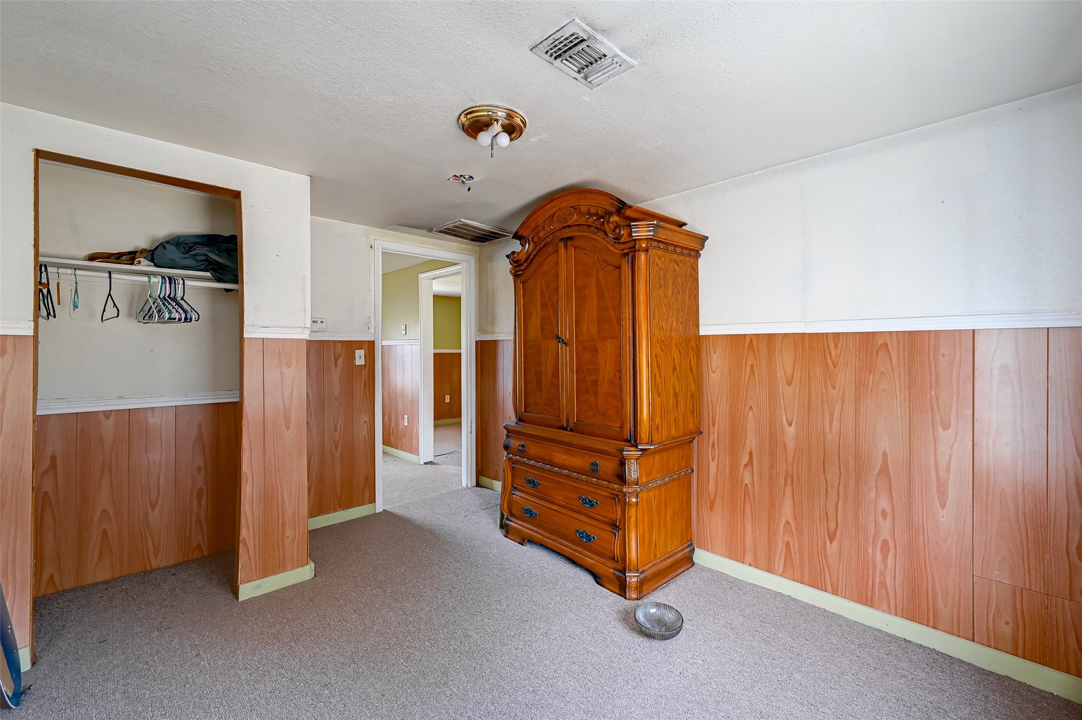 803 Mattie Street Wharton, TX 77488 - Photo 23 of 31 a view of a room with wooden floor pool table and windows