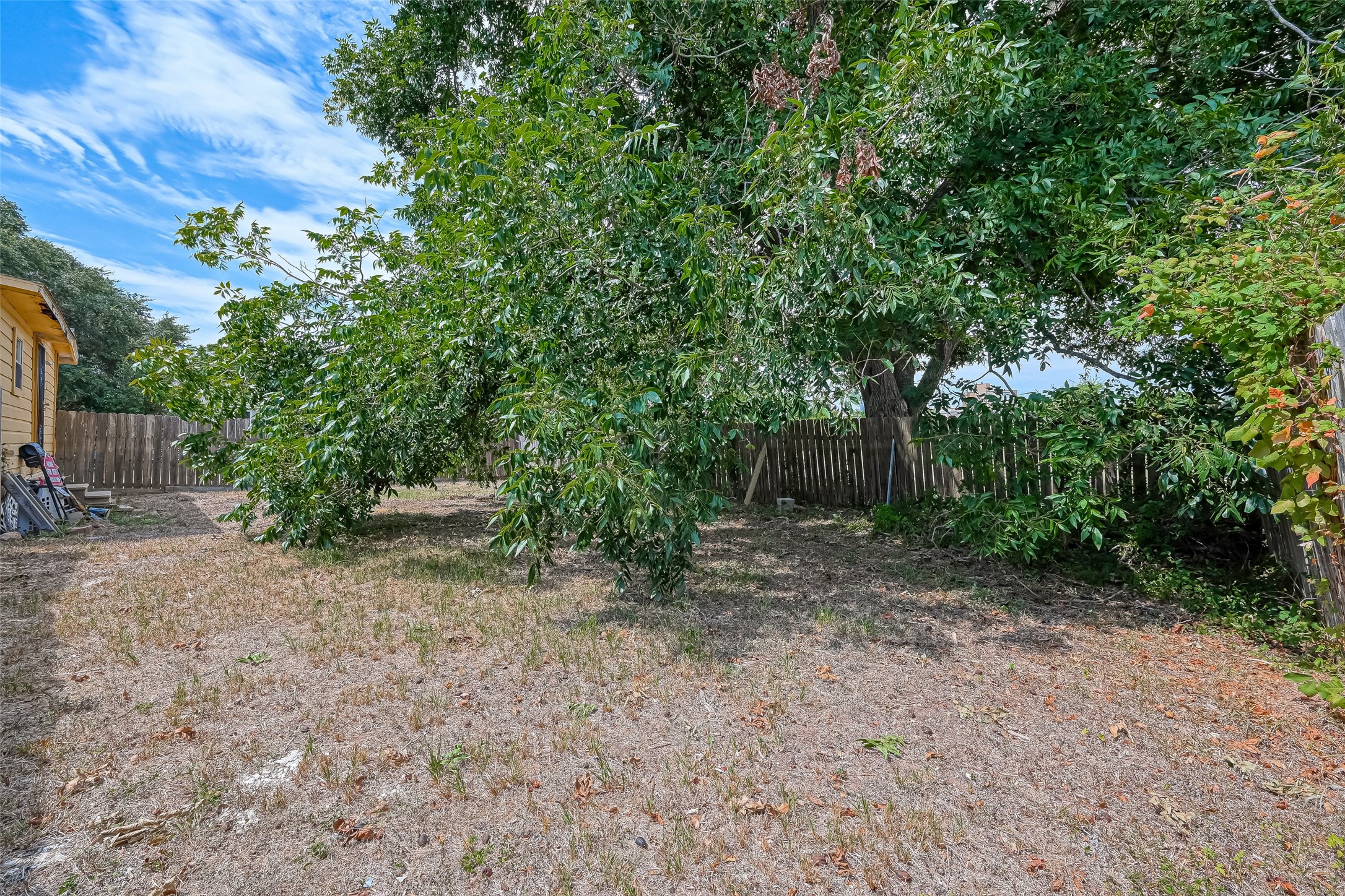 803 Mattie Street Wharton, TX 77488 - Photo 30 of 31 a backyard of a house with lots of green space