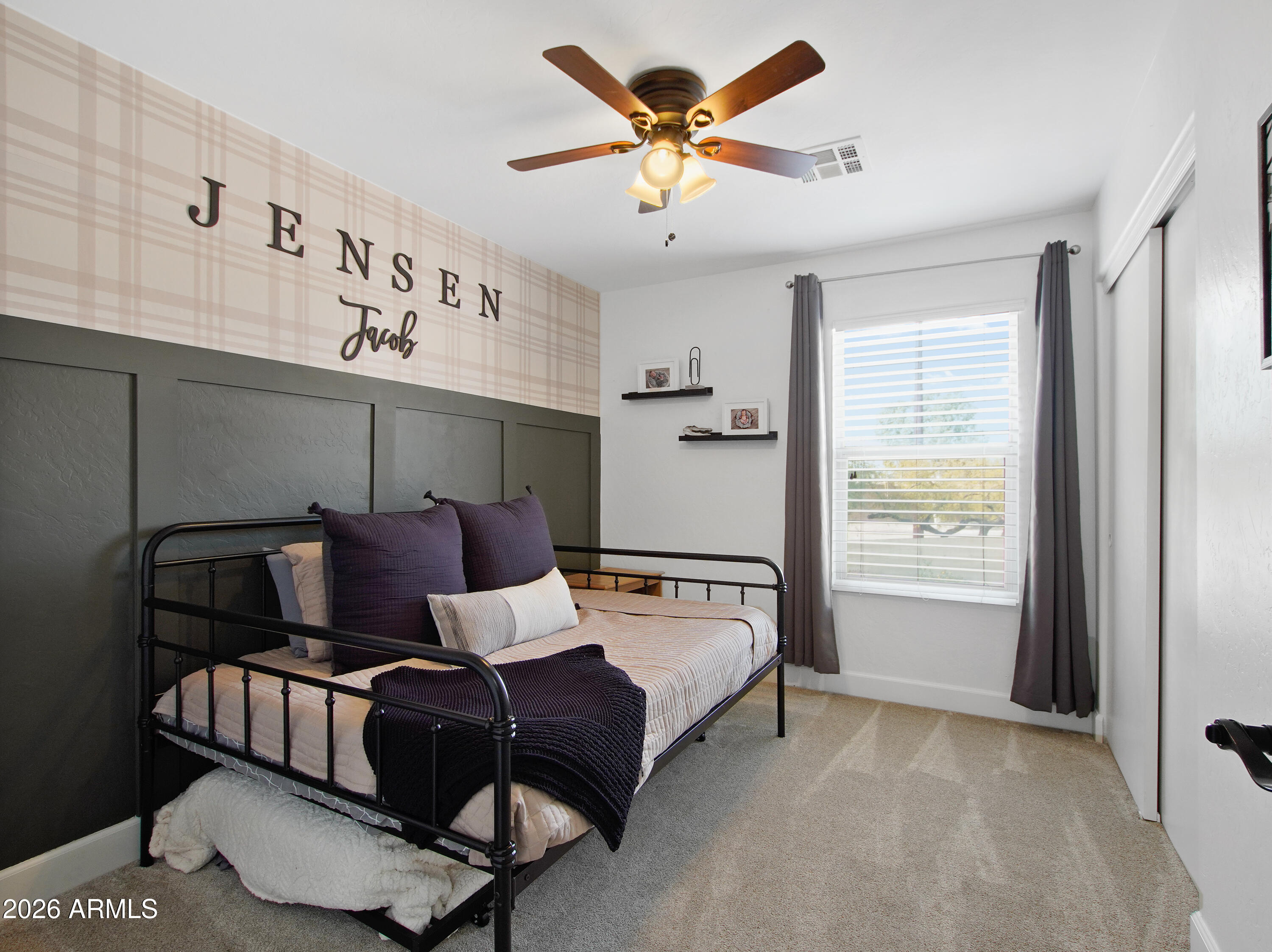 1960 South Portland Court Gilbert, AZ 85295 - Photo 37 of 53 a bedroom with a bed and window