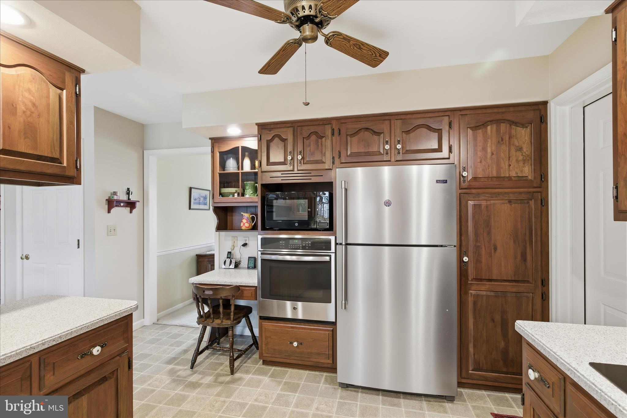 546 Hi View Drive Lititz, PA 17543 - Photo 22 of 65 a kitchen with stainless steel appliances a refrigerator stove and microwave