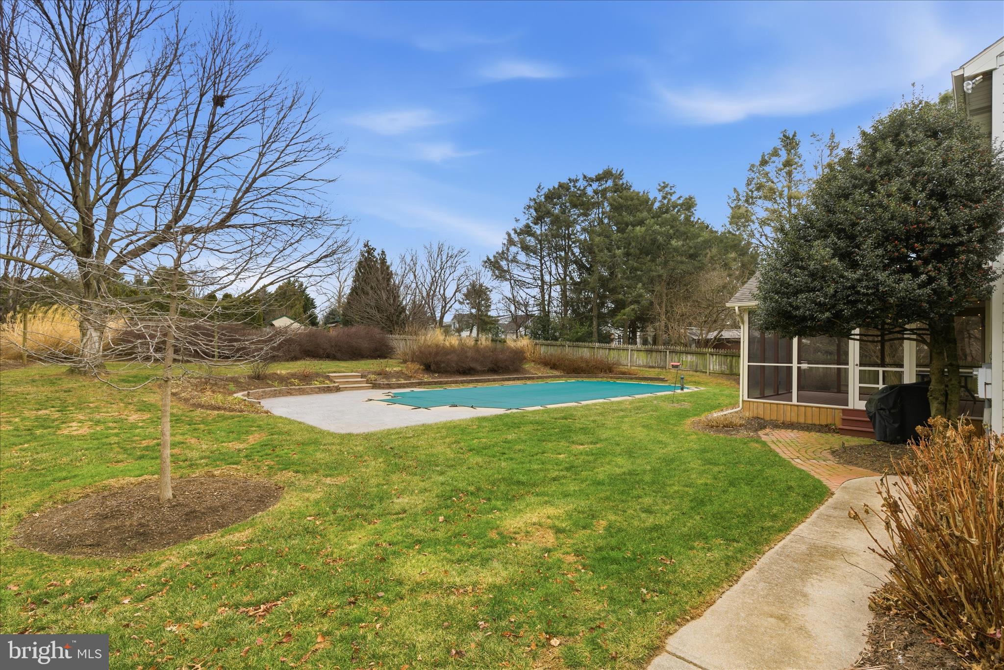 546 Hi View Drive Lititz, PA 17543 - Photo 51 of 65 a view of yard with swimming pool and green space