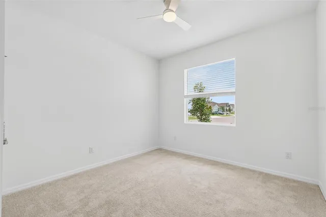 a view of an entryway with a garden