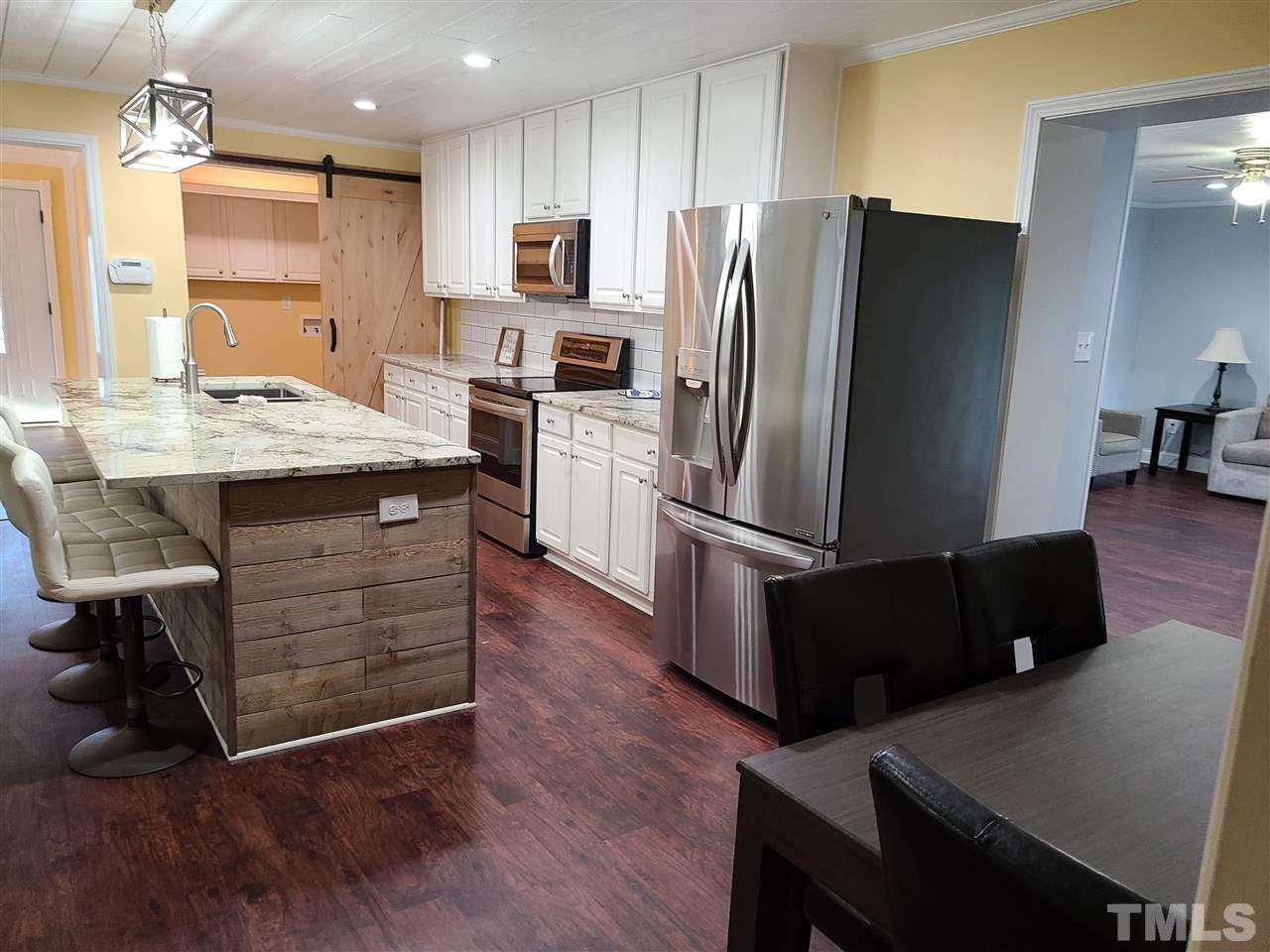 67 Dick Smith Road Kittrell, NC 27544 - Photo 14 of 21 kitchen large bar