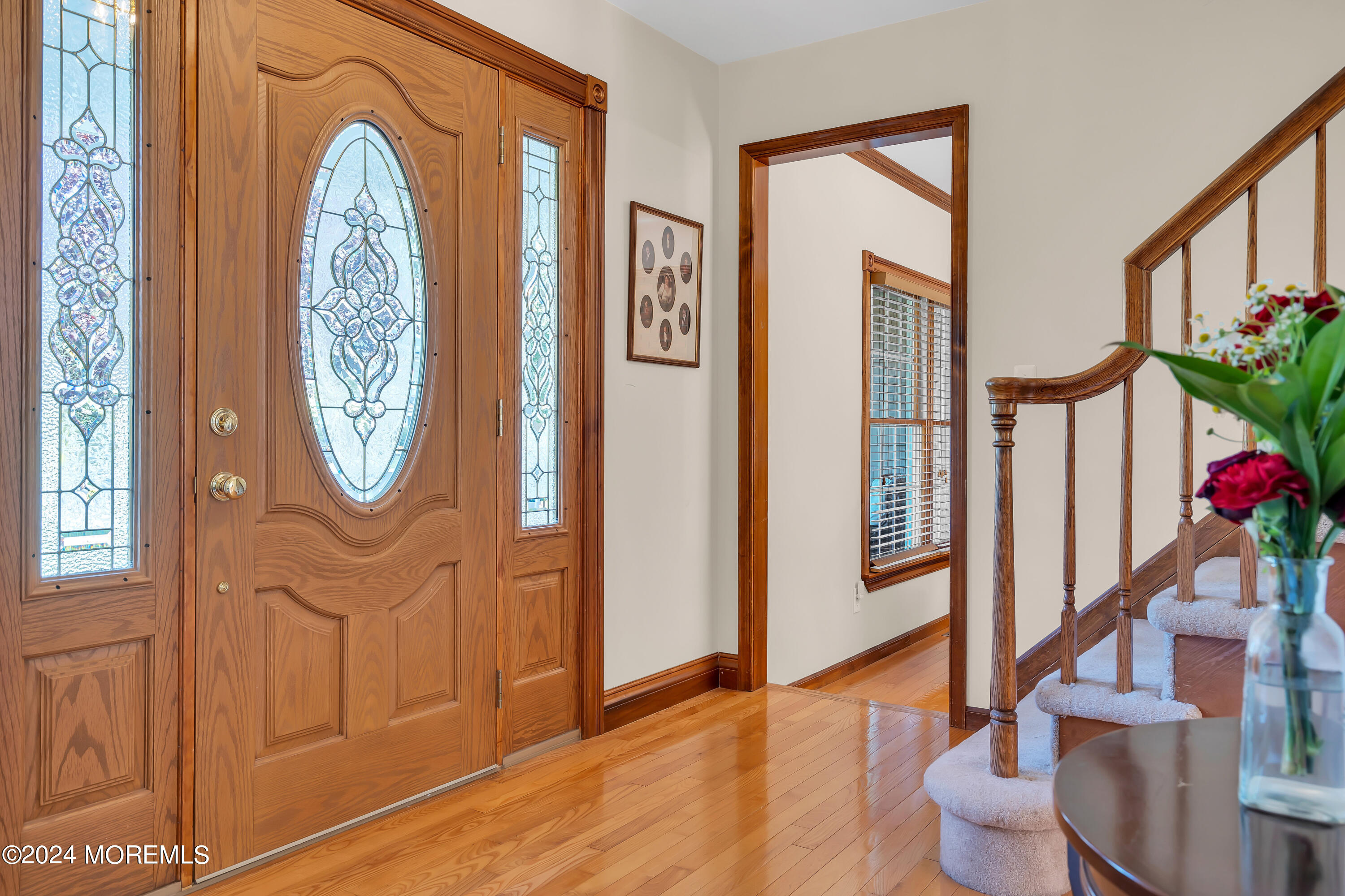 519 Admirals Circle Pine Beach, NJ 08741 - Photo 11 of 72 a front view of a house with entryway wooden floor and door