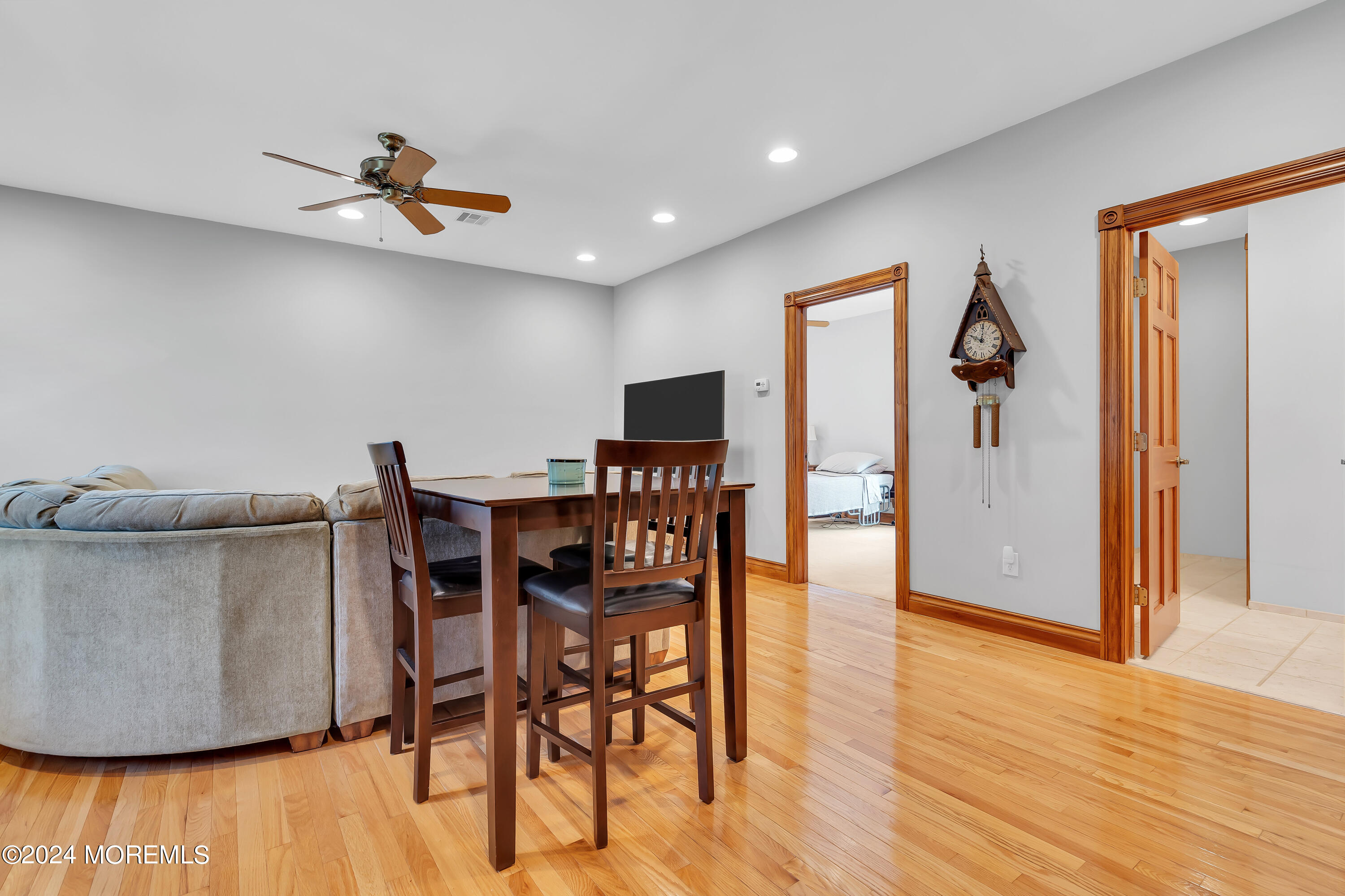 519 Admirals Circle Pine Beach, NJ 08741 - Photo 35 of 72 a view of a dining room with furniture and wooden floor