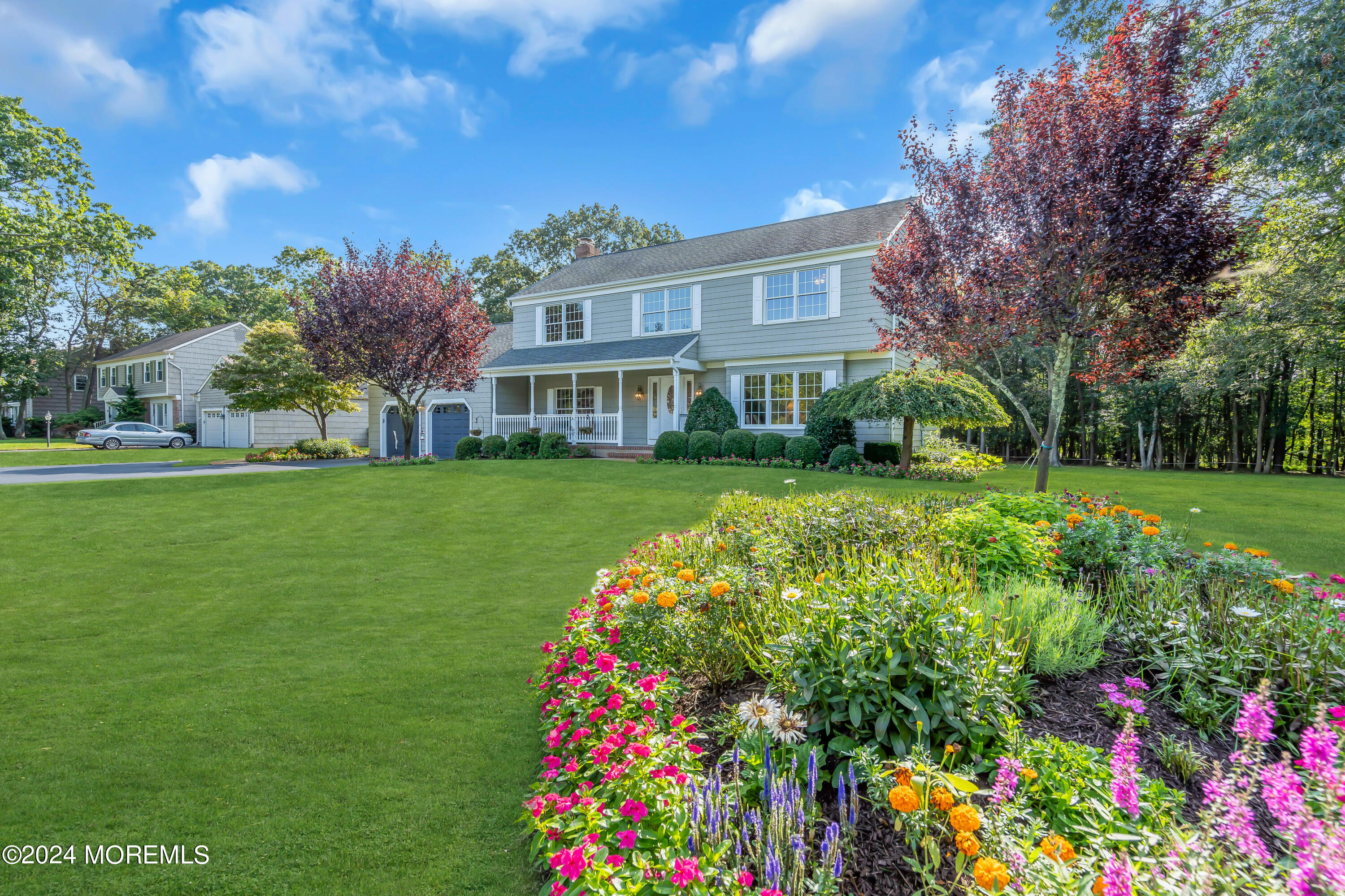 519 Admirals Circle Pine Beach, NJ 08741 - Photo 5 of 72 a view of a house with a big yard and potted plants