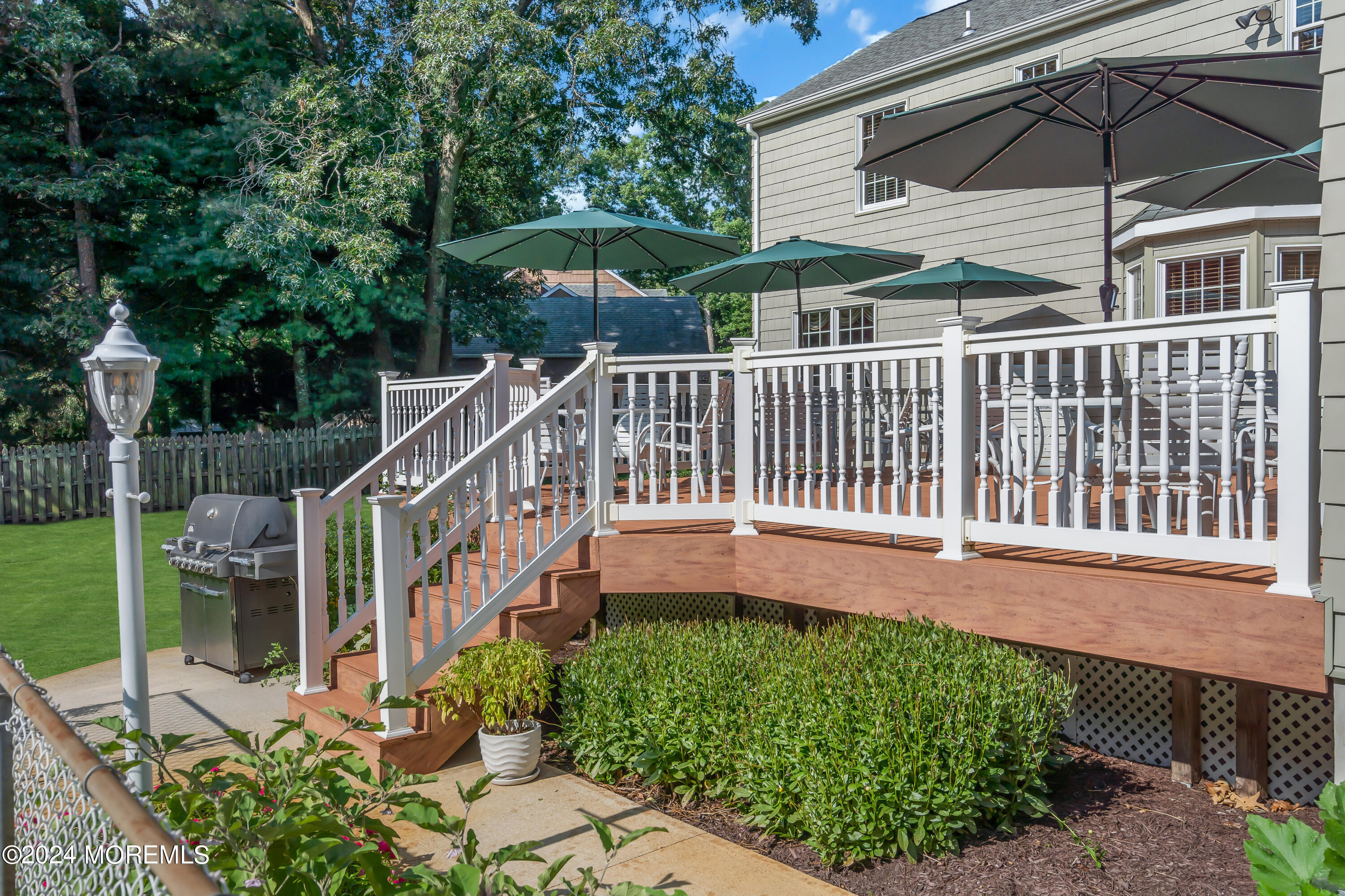 519 Admirals Circle Pine Beach, NJ 08741 - Photo 59 of 72 a balcony with outdoor space