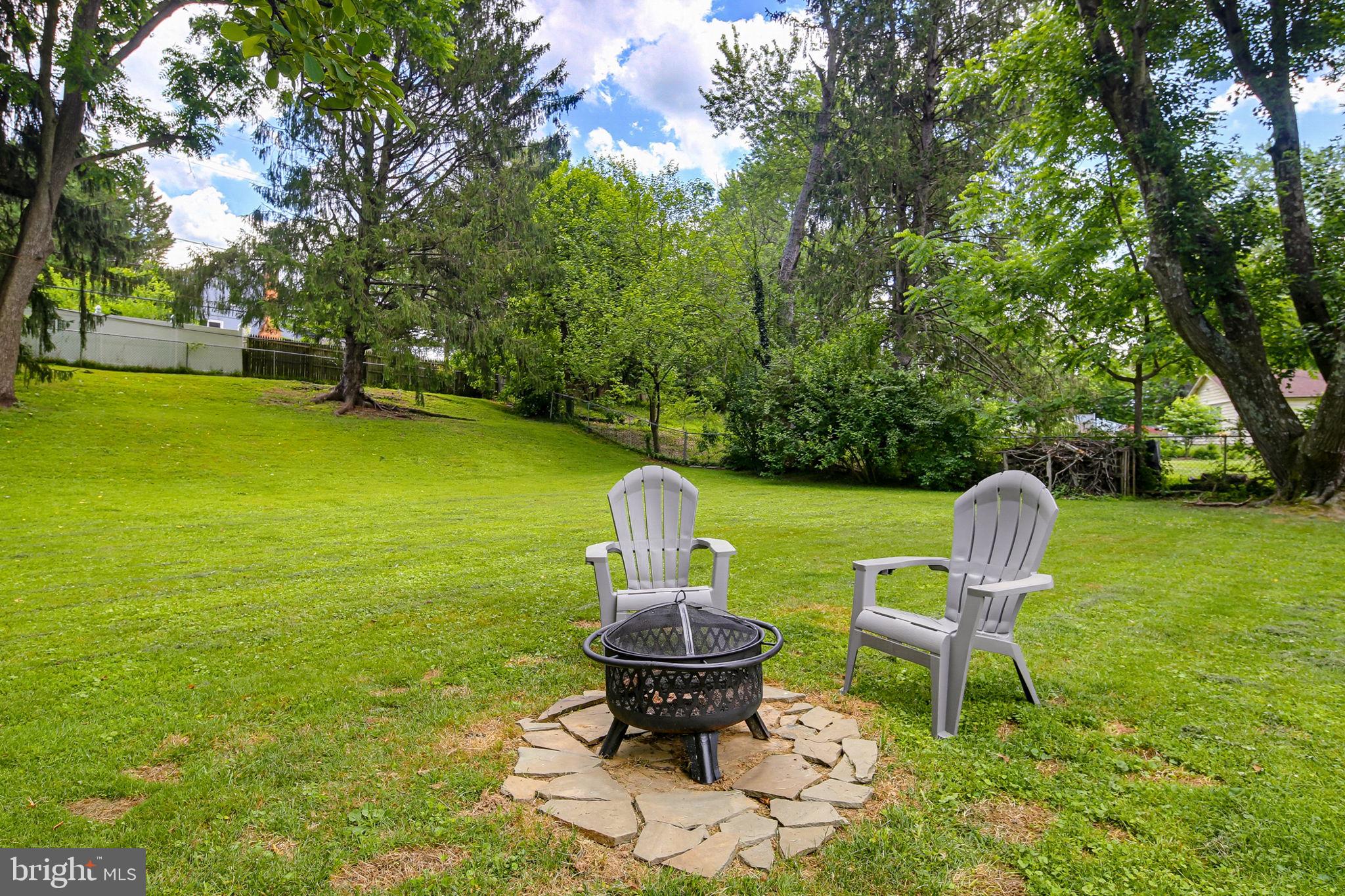 9242 Spring Valley Road Ellicott City, MD 21043 - Photo 40 of 52 Firepit area for cool evenings
