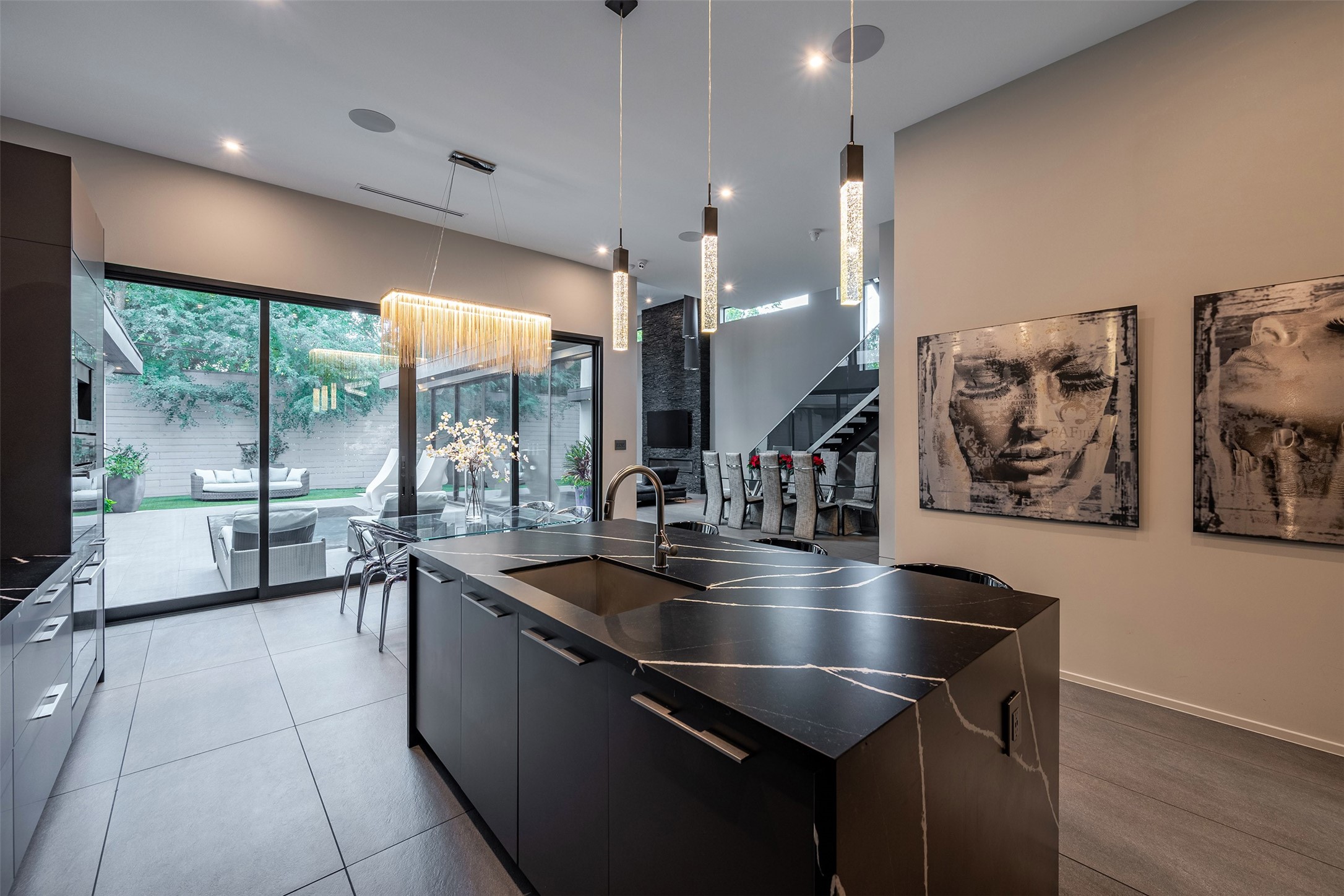 2302 Suffolk Drive Houston, TX 77027 - Photo 13 of 42 a kitchen with counter top space