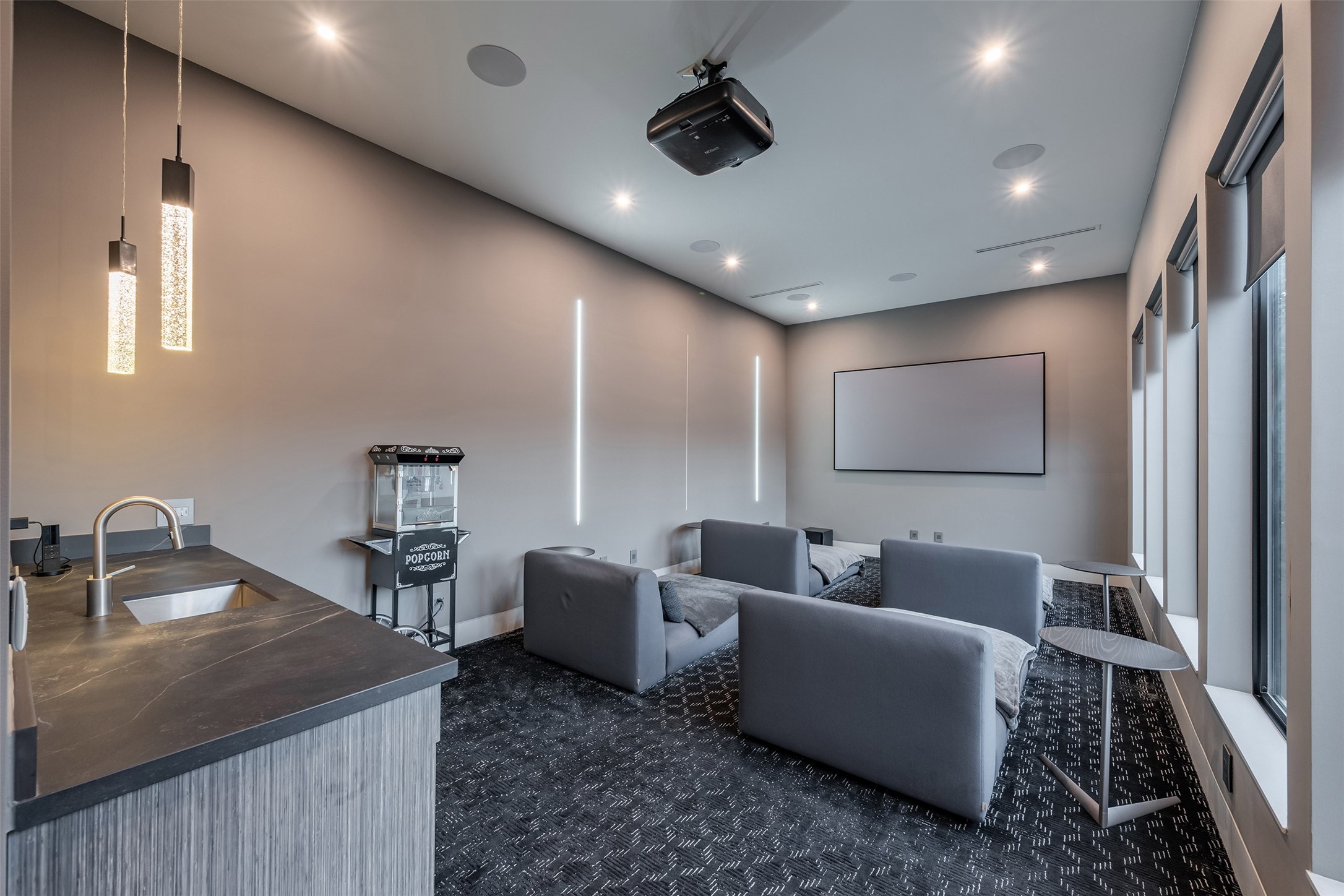 2302 Suffolk Drive Houston, TX 77027 - Photo 33 of 42 a living room with furniture and a flat screen tv