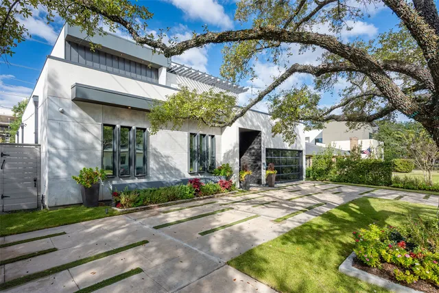 a view of a building with a yard