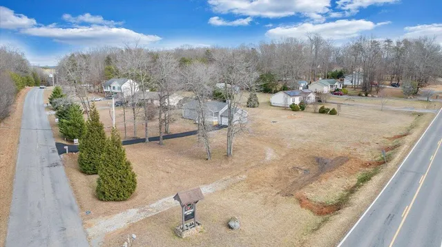 a view of outdoor space with seating