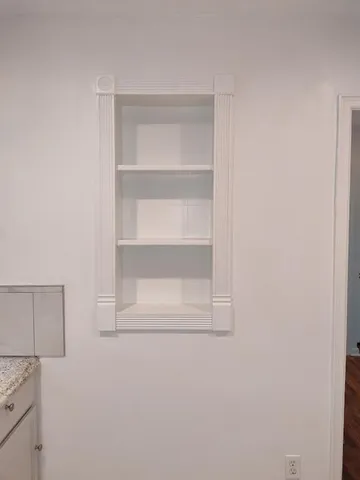 a close view of kitchen sink