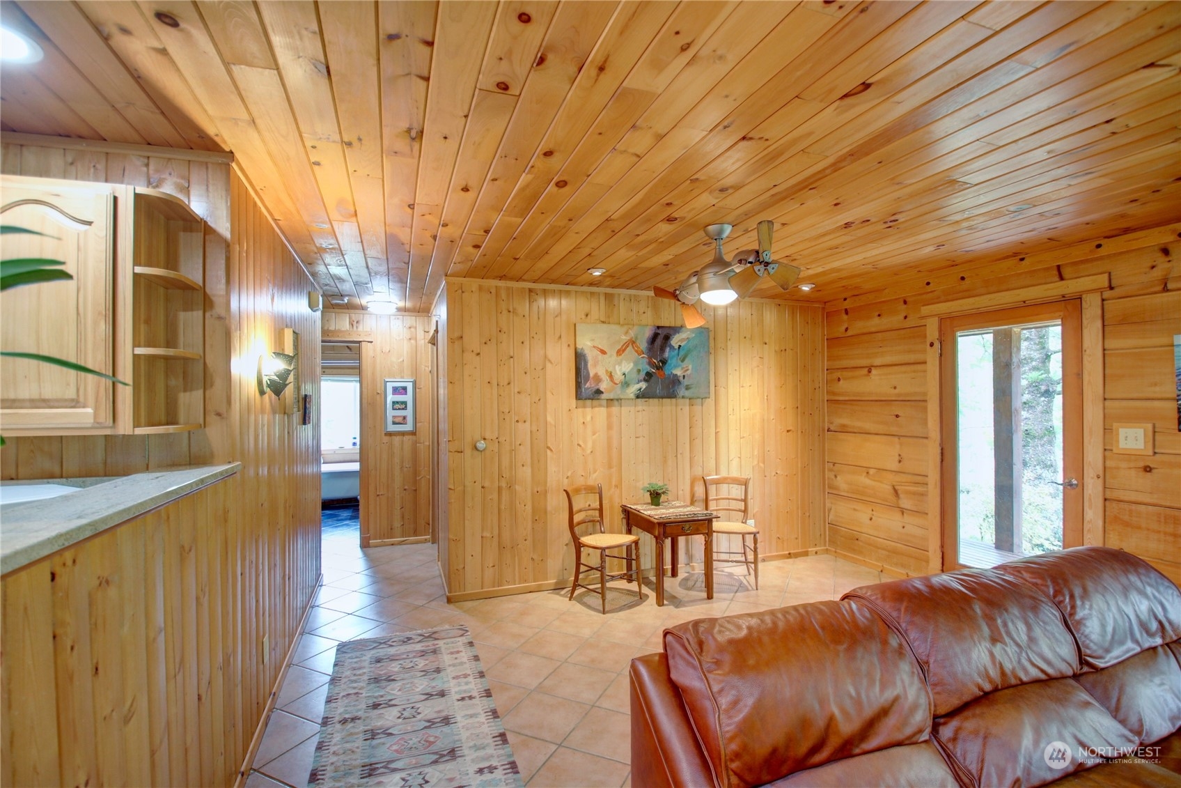 9363 Silver Lake Road Maple Falls, WA 98266 - Photo 13 of 38 a bedroom with furniture and a large window