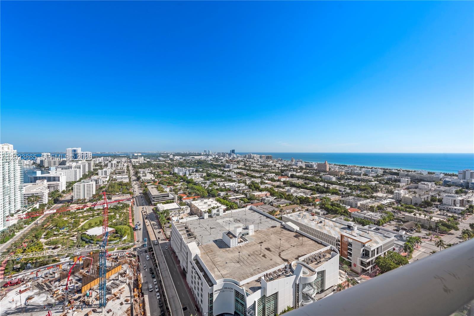 450 Alton Road, Unit 3206 Miami Beach, FL 33139 - Photo 21 of 25 an aerial view of a city