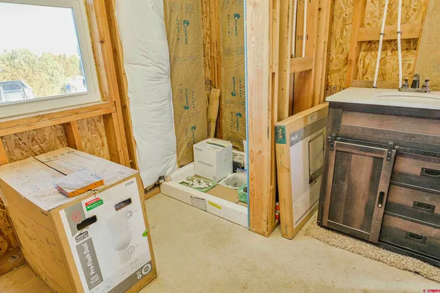 a view of front door of house