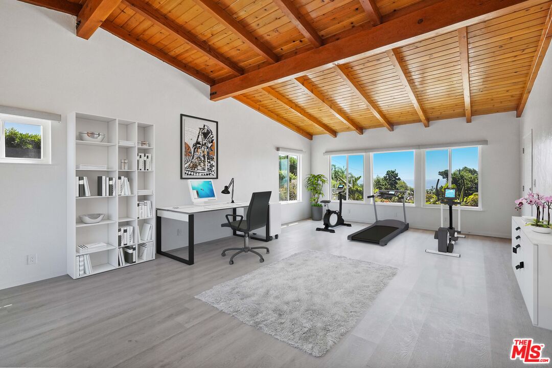 31259 Bailard Road Malibu, CA 90265 - Photo 23 of 41 a view of a room with gym equipment