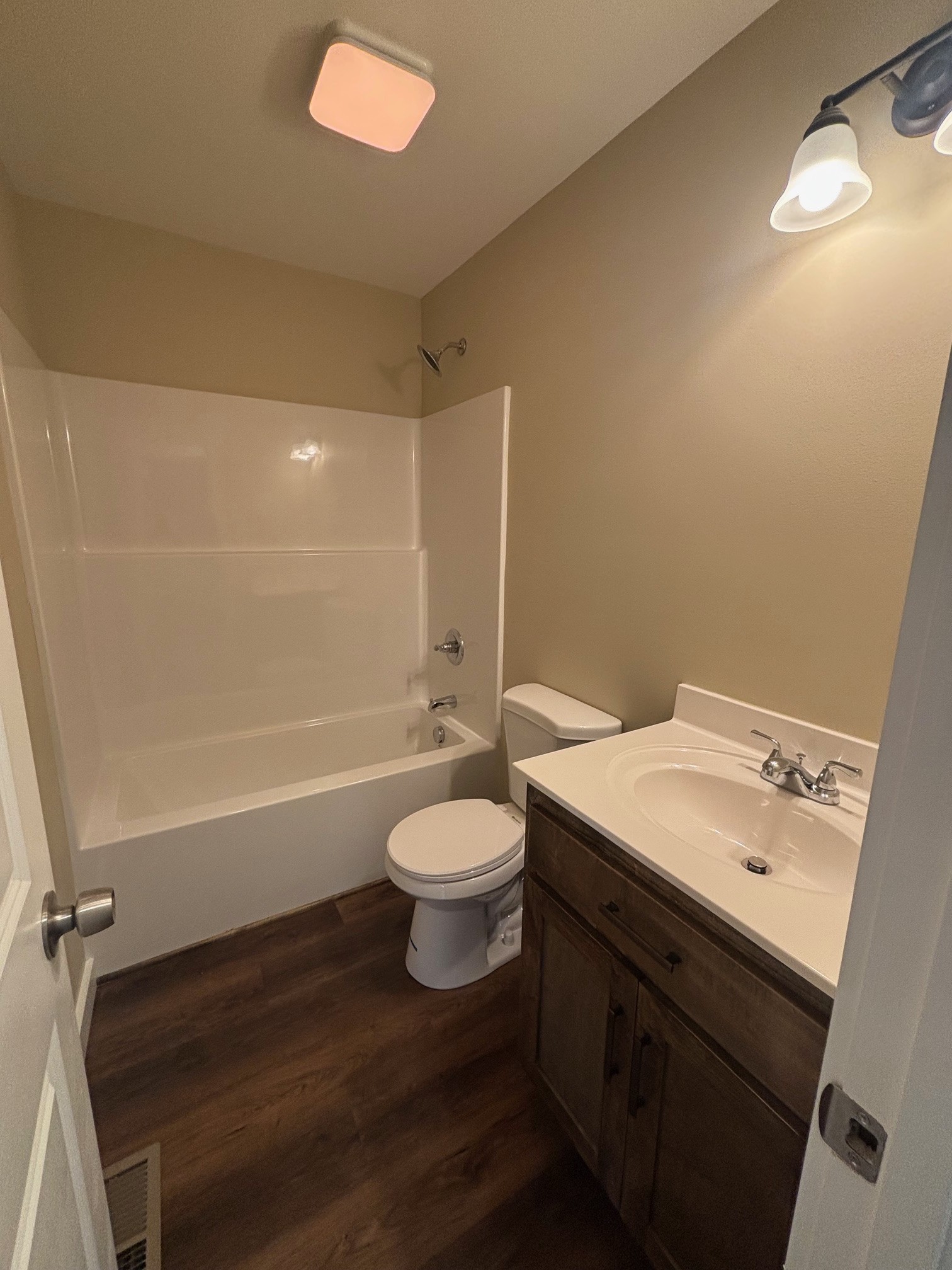 2303 Charley Davis Road Goodspring, TN 38460 - Photo 15 of 16 a bathroom with a sink a toilet and shower