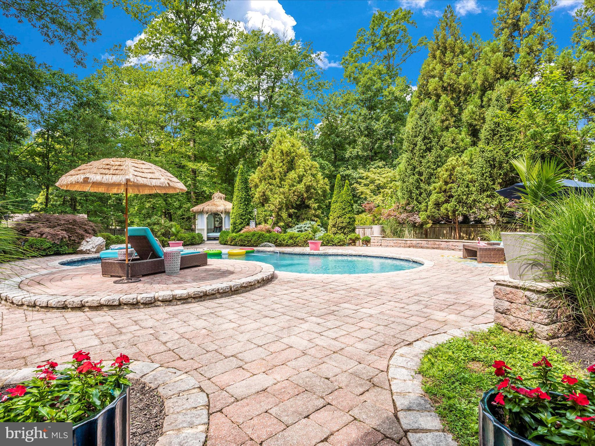 4414 Pinetree Road Rockville, MD 20853 - Photo 31 of 51 custom lagoon pool