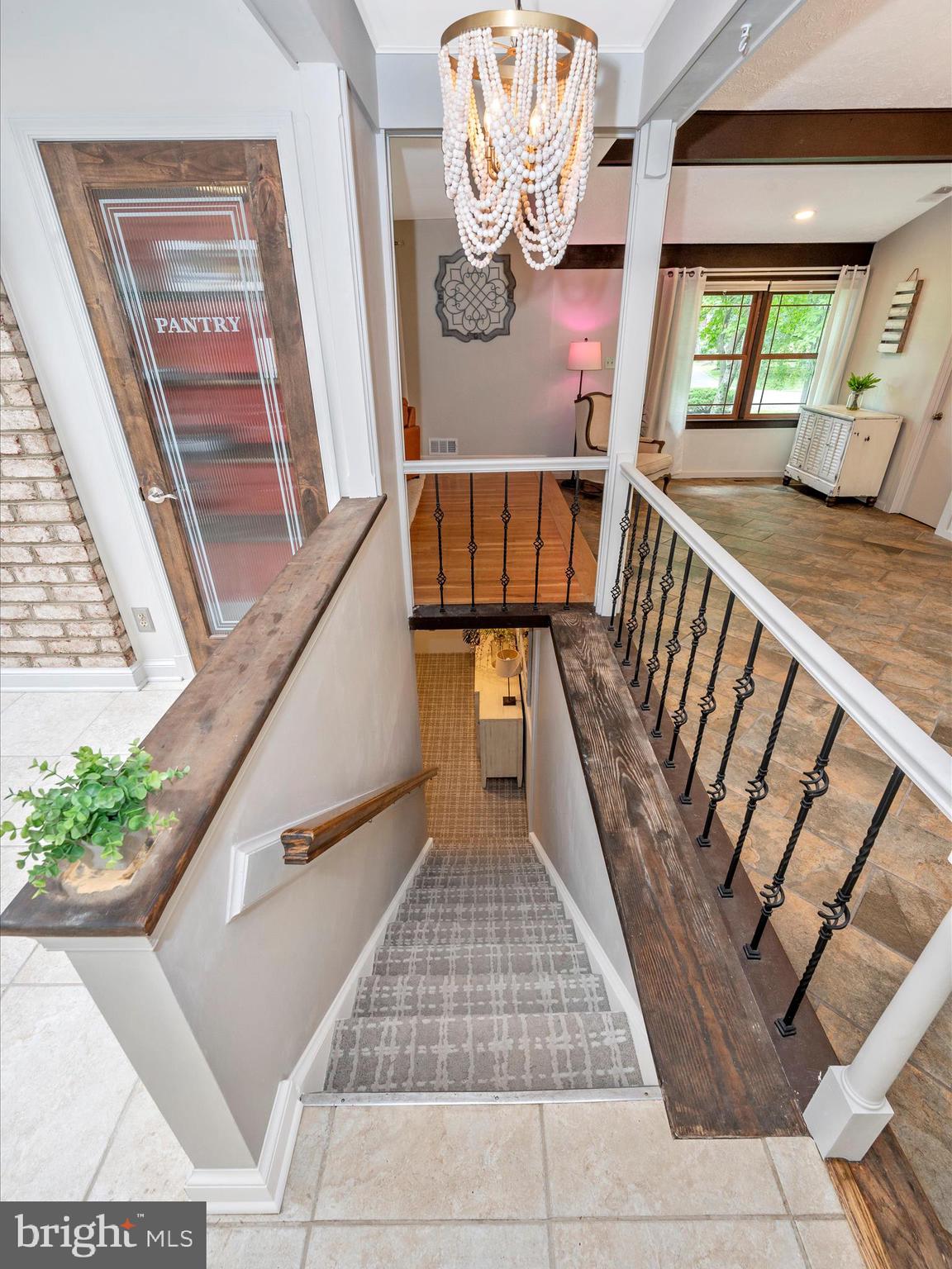 4414 Pinetree Road Rockville, MD 20853 - Photo 32 of 51 stairs to finished lower level