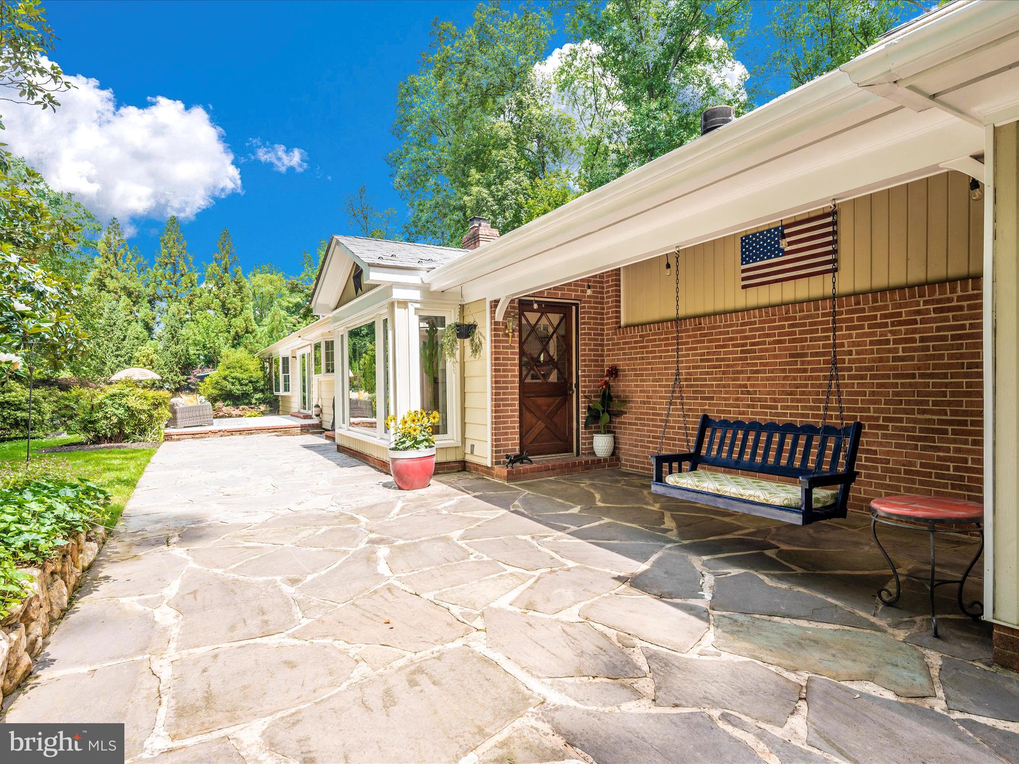 4414 Pinetree Road Rockville, MD 20853 - Photo 7 of 51 stone patio off family room