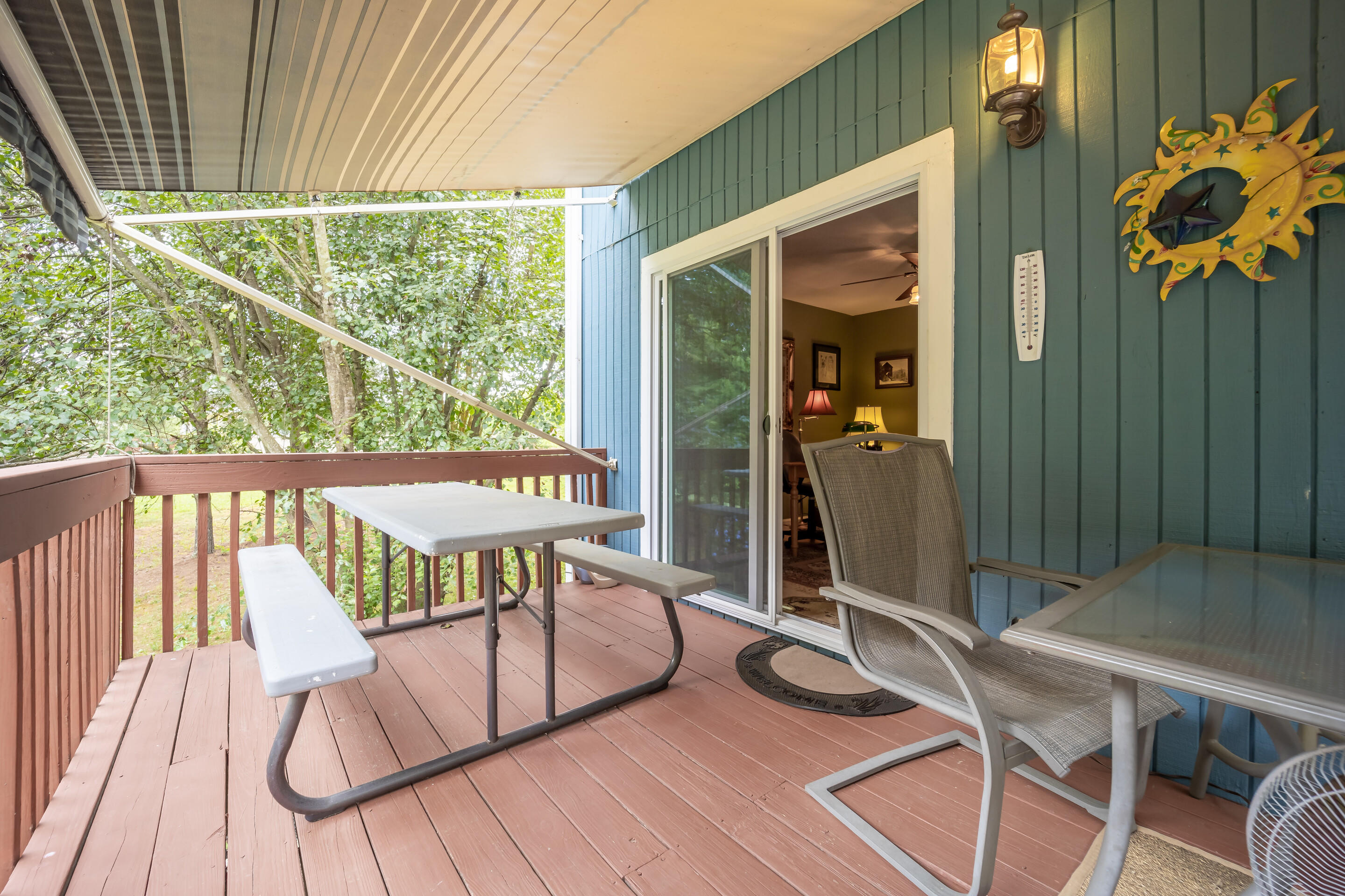 1096 Farmington Road Hardy, VA 24101 - Photo 13 of 54 a view of a two chairs in the balcony