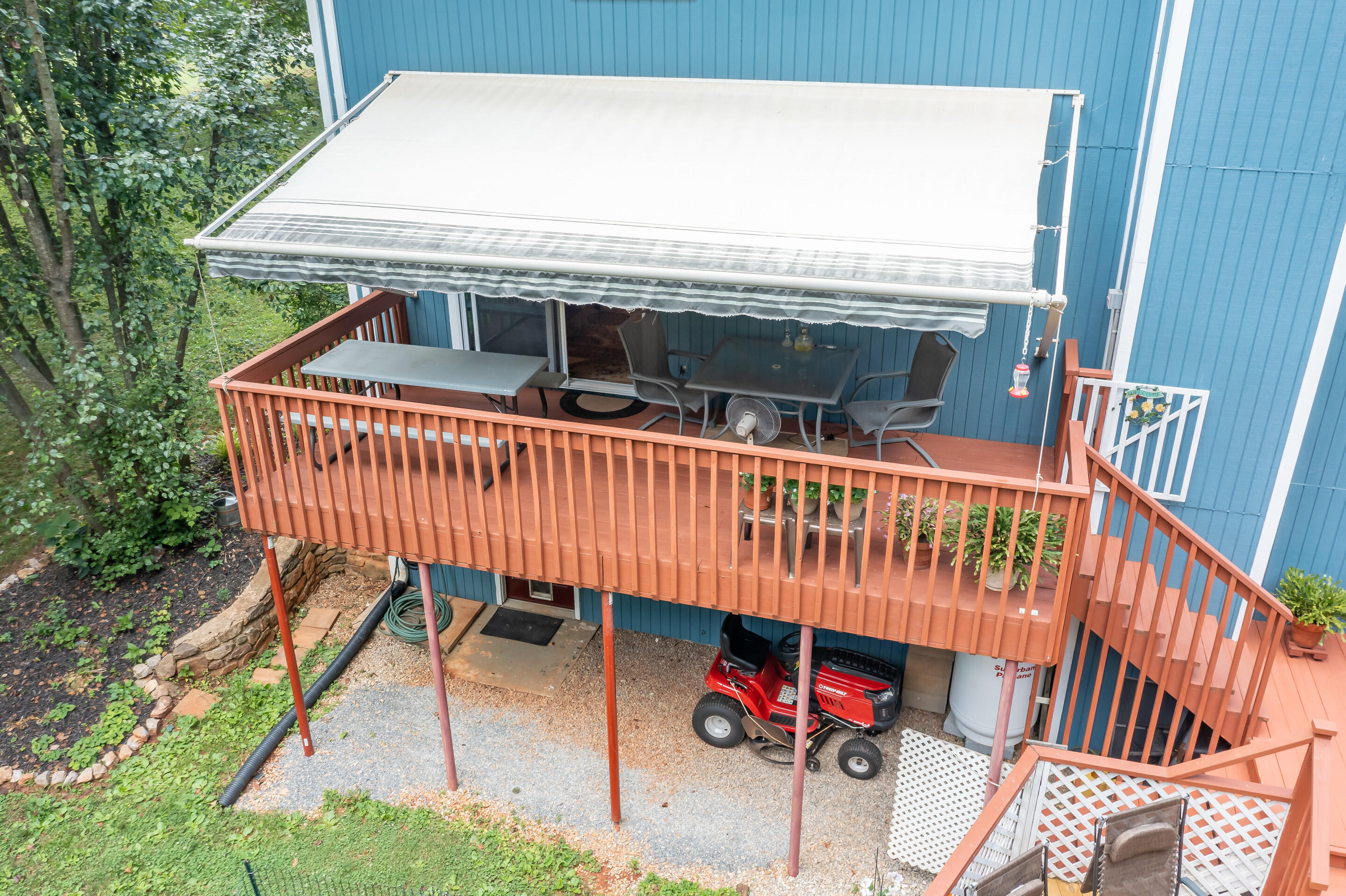 1096 Farmington Road Hardy, VA 24101 - Photo 39 of 54 a view of balcony with deck and seating space