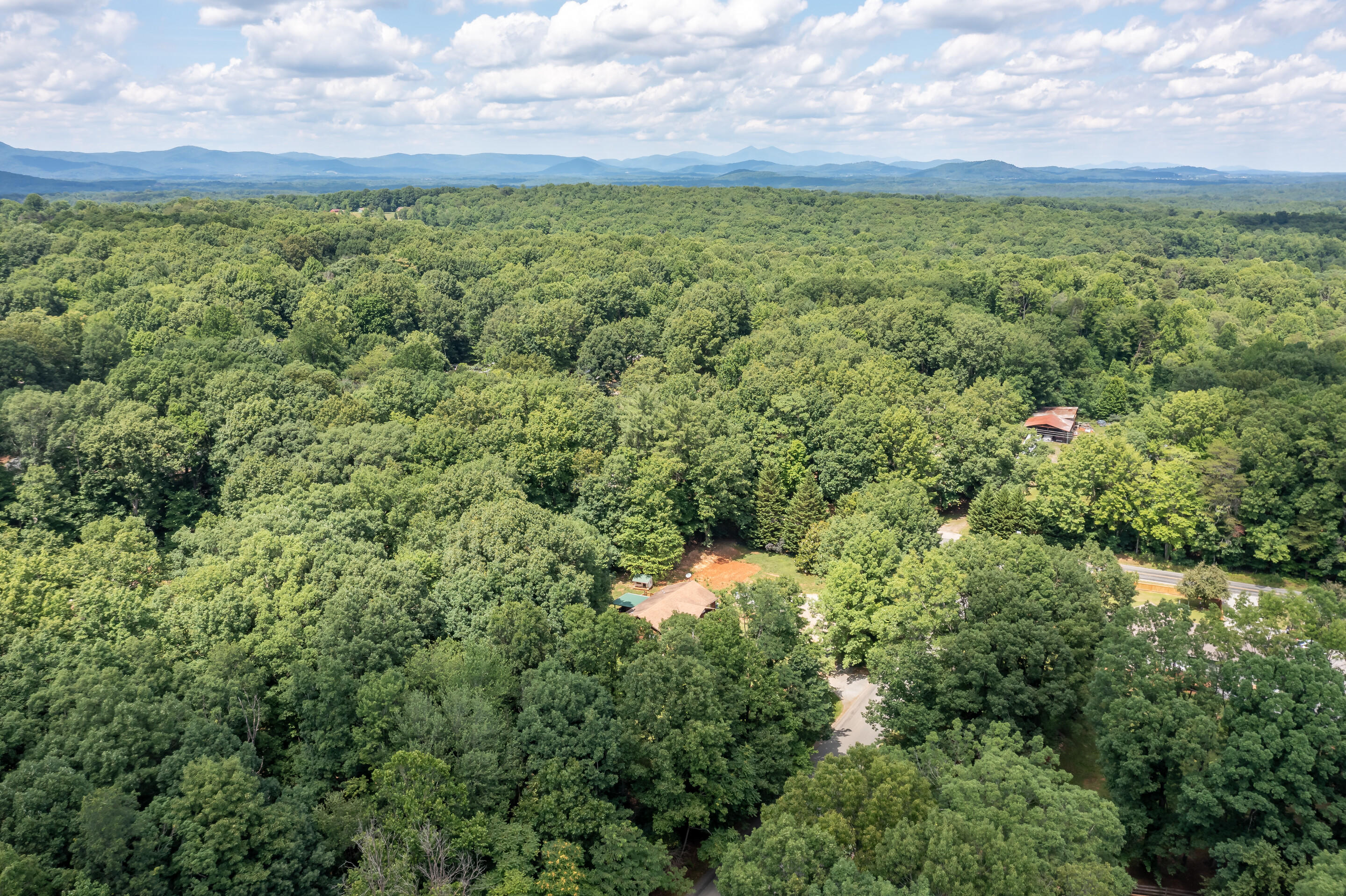 1096 Farmington Road Hardy, VA 24101 - Photo 49 of 54 a view of a big yard with lots of green space and mountain view